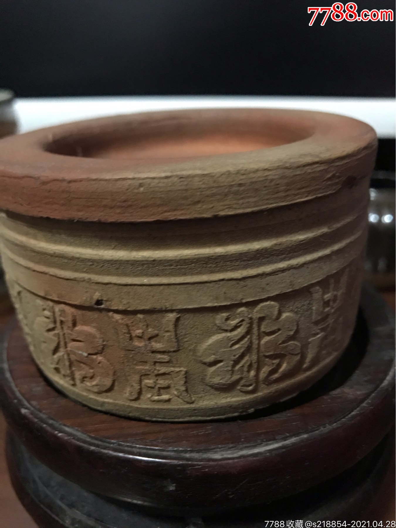 清代陶制蛐蛐罐