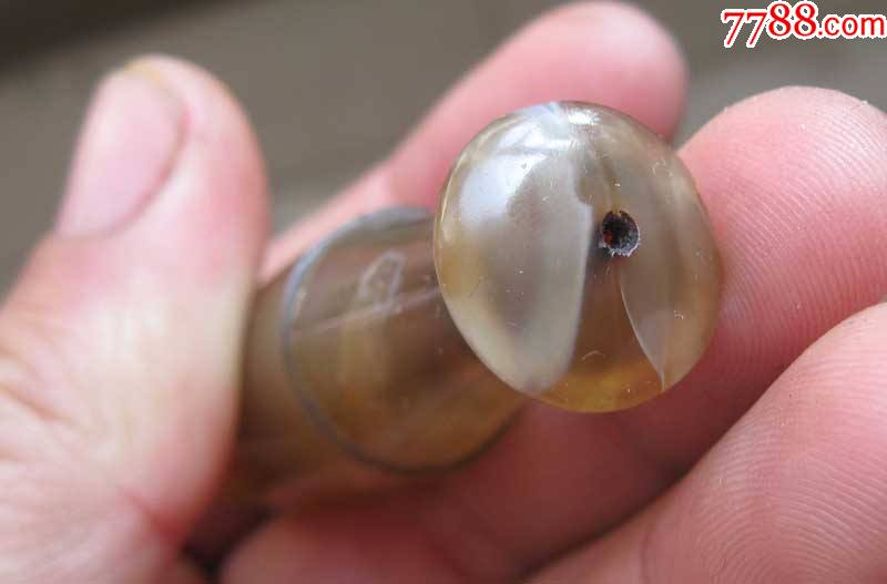 缠丝老玛瑙烟嘴
