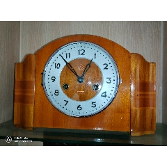文革时期七十年代老上海三五牌老座钟老钟表机械上弦老式台钟古董钟表