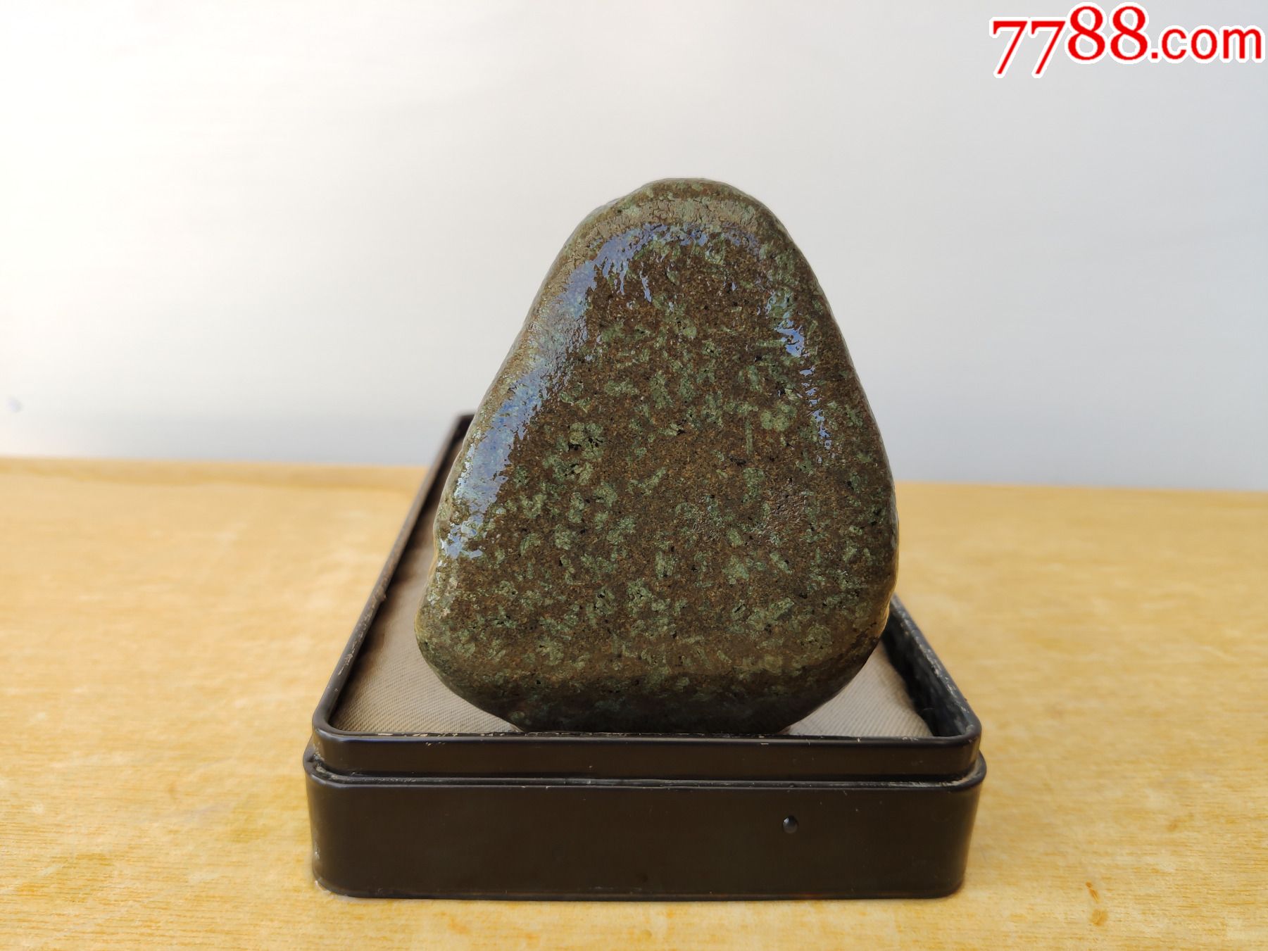 新进洛阳雪花石原石1878色彩纯净石型好