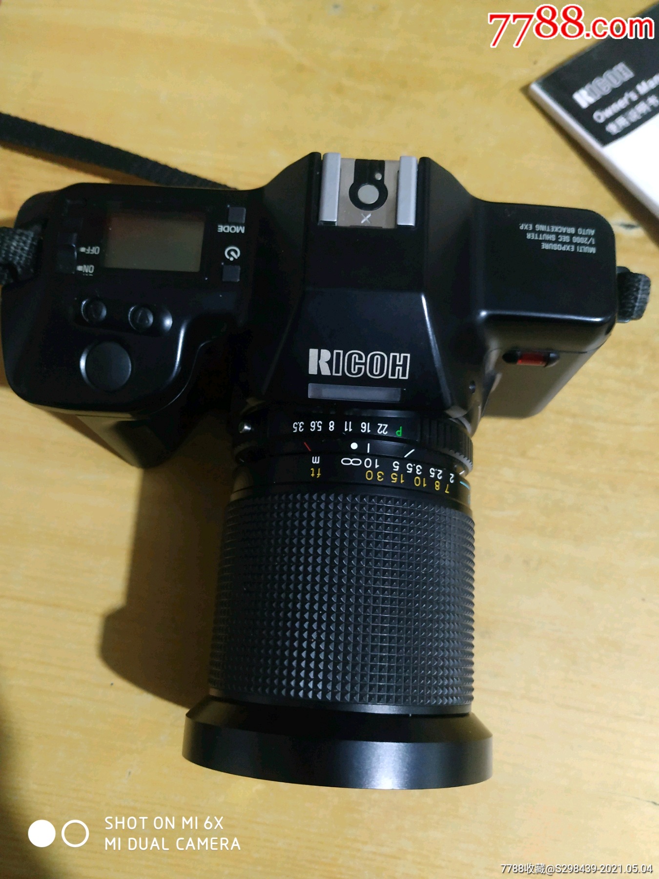 日本理光xr一x2000相机.