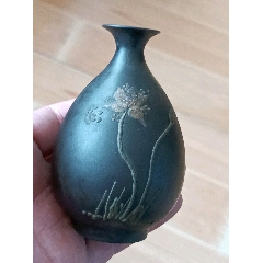 紫砂瓶保存完整品相如图尺寸如图