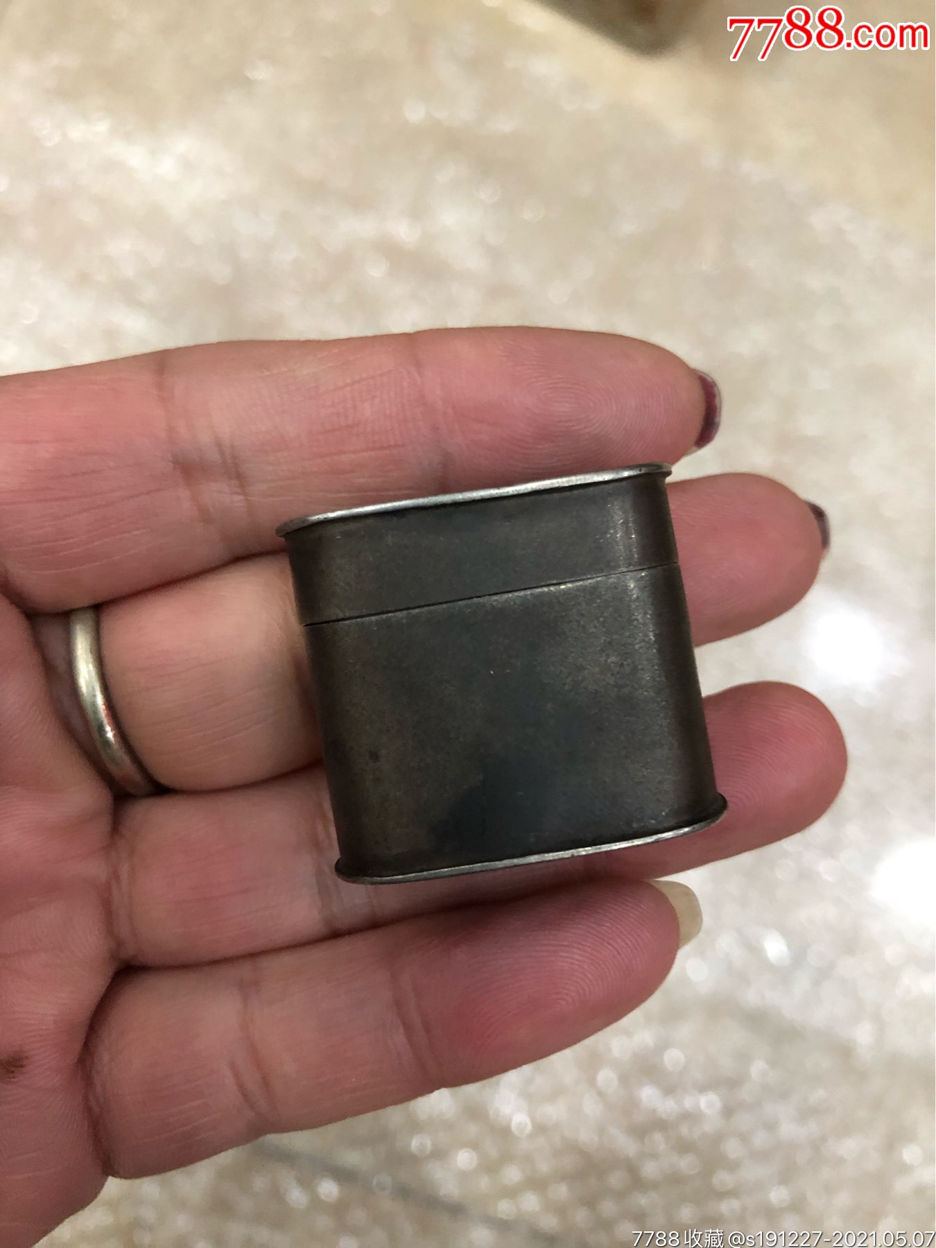 清代烟膏盒