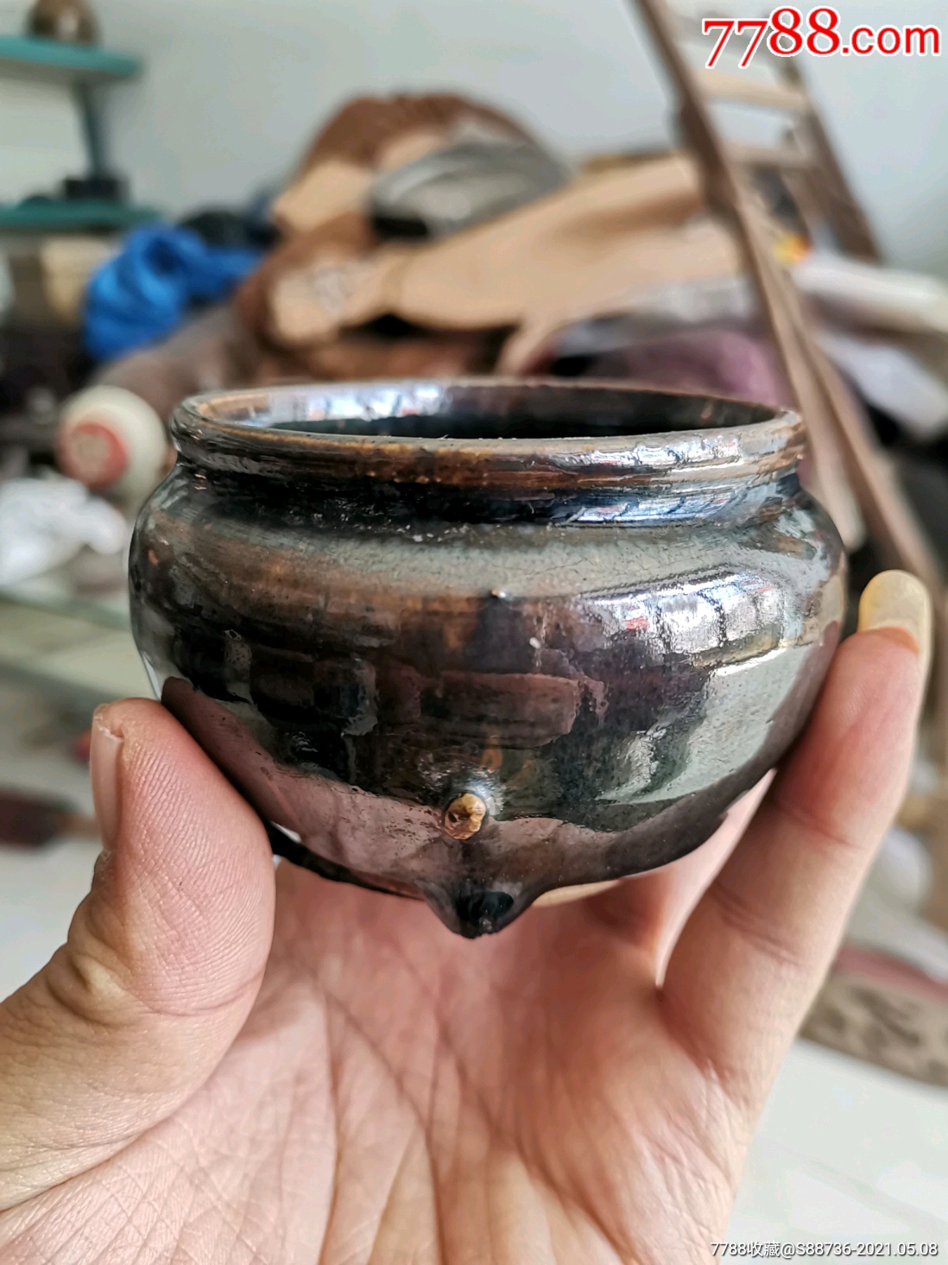 辽金出土小罐_黑瓷/天目瓷_第1张_7788瓷器