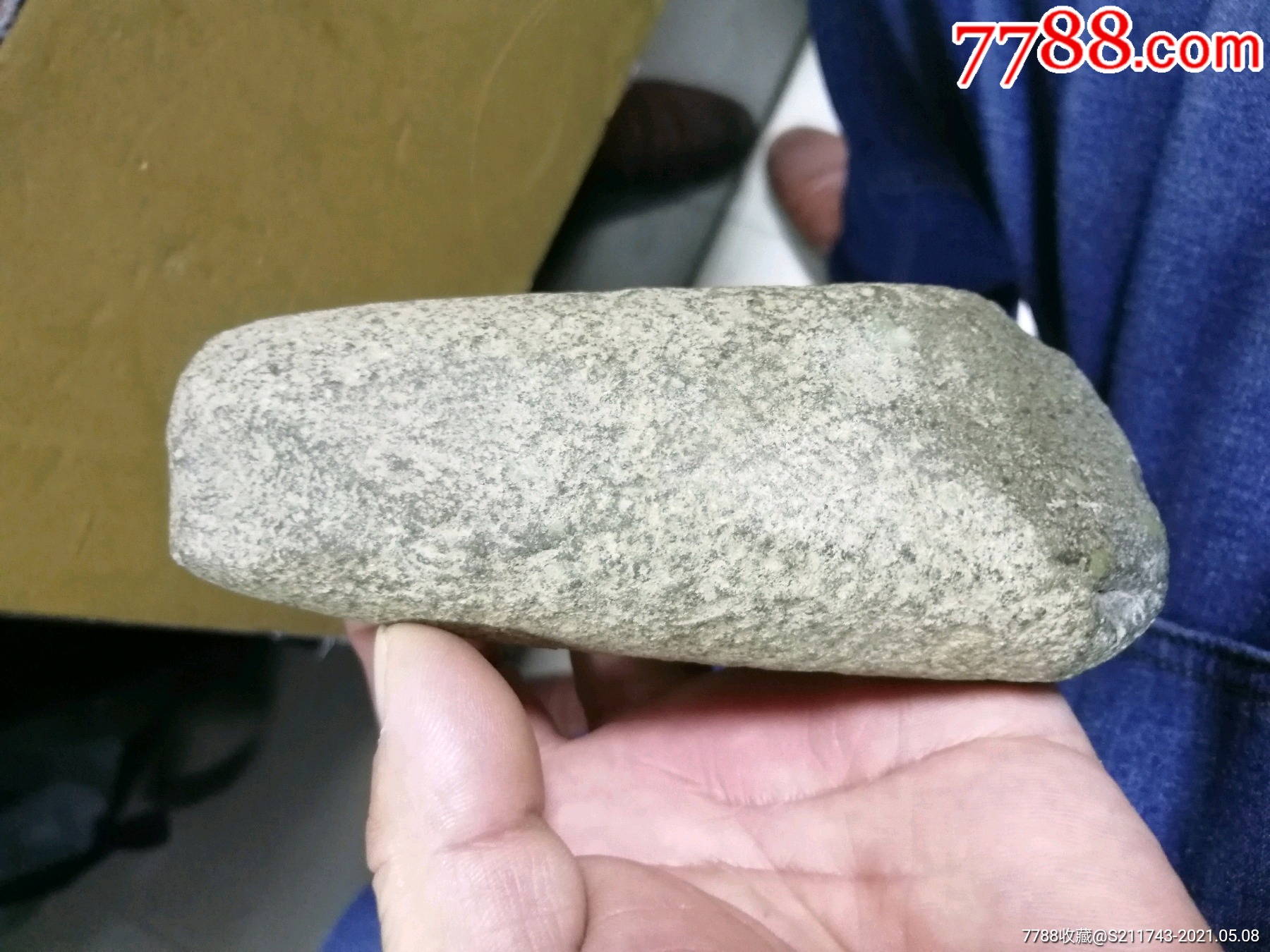 游乡收获老石斧一个包老保真!-价格:220.
