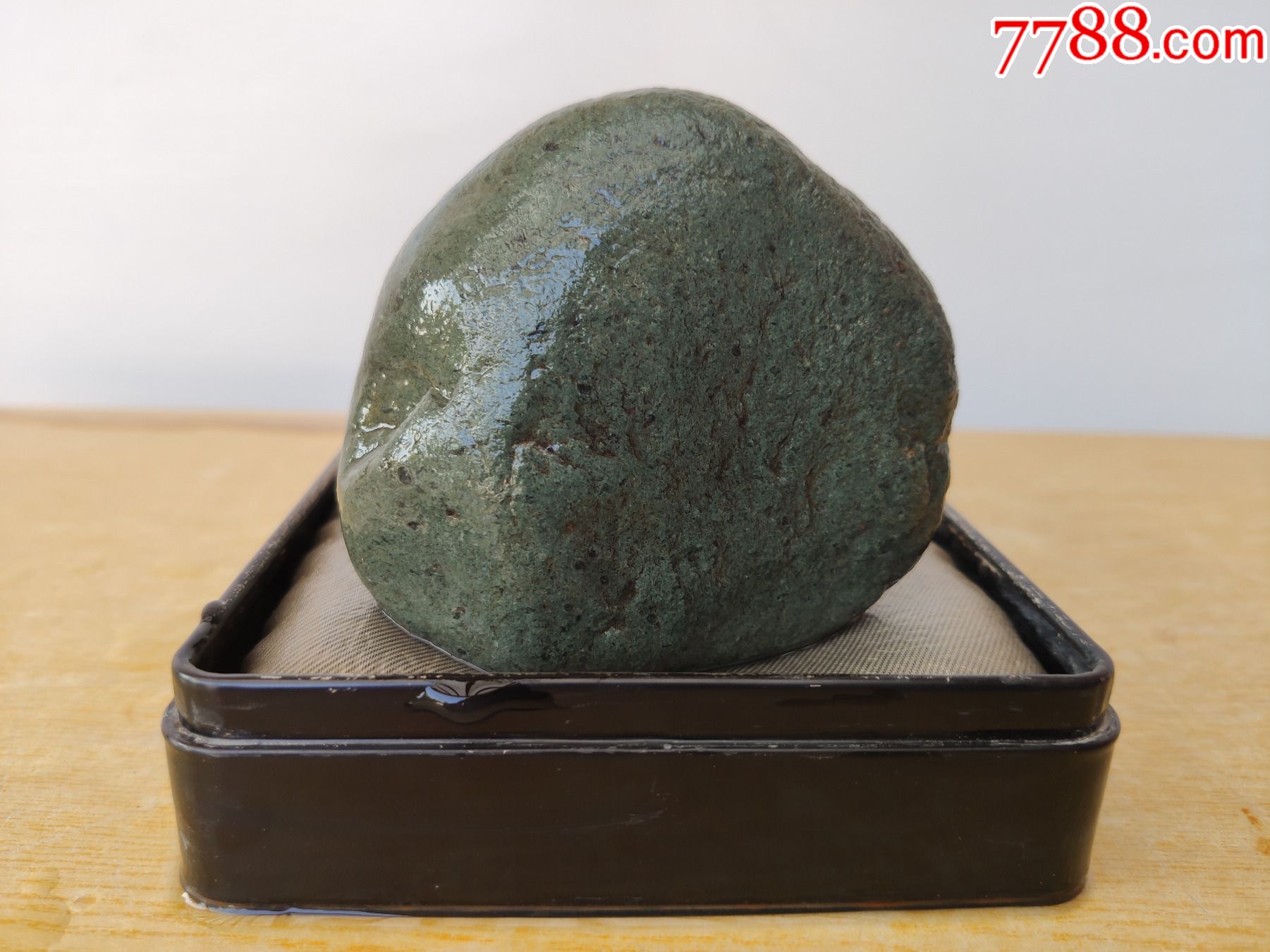 新进洛阳荷花石原石1957"青石屏(色彩好,石型好-黄河石-7788奇石