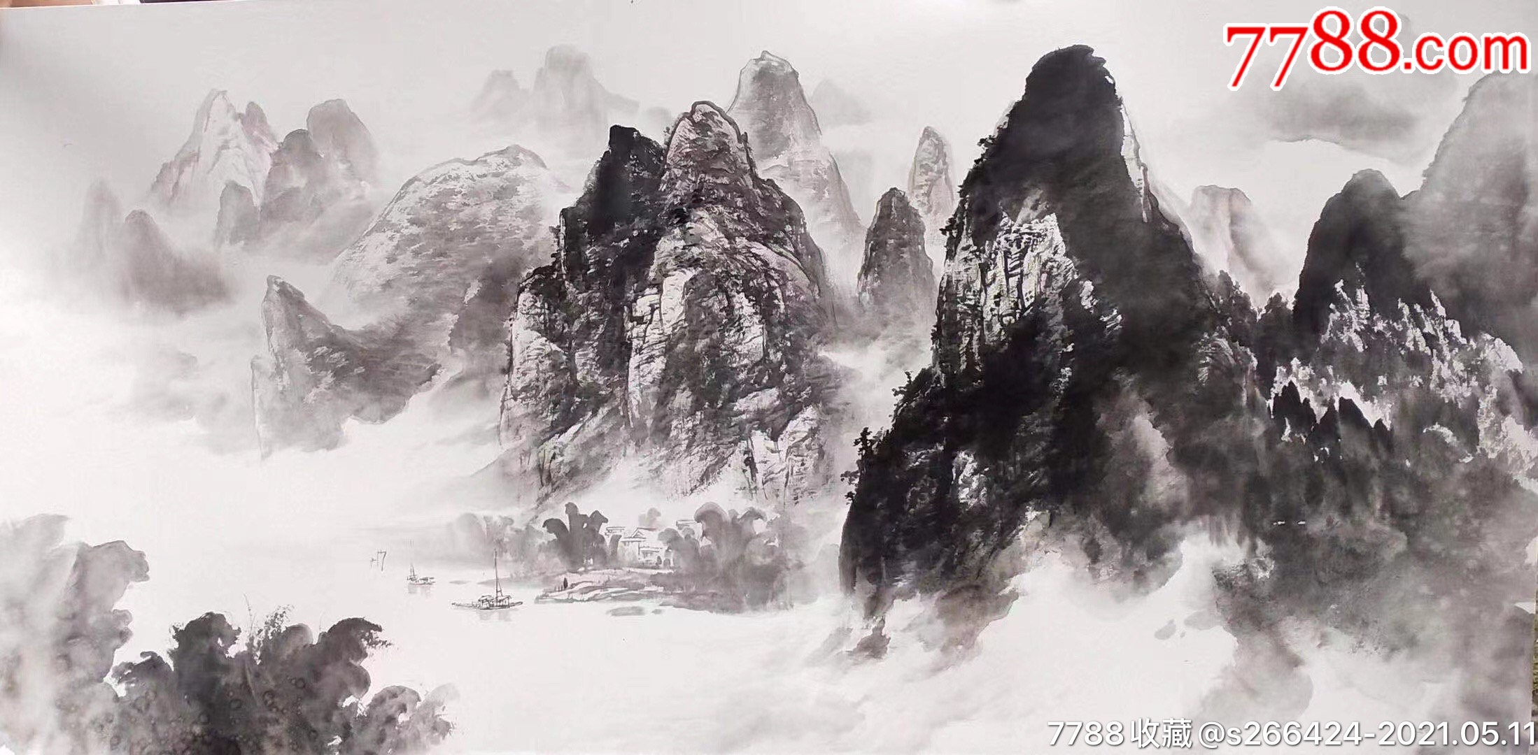 李长青(一湾江水碧,万点桂山青)【怡千堂】_第5张_7788书画网
