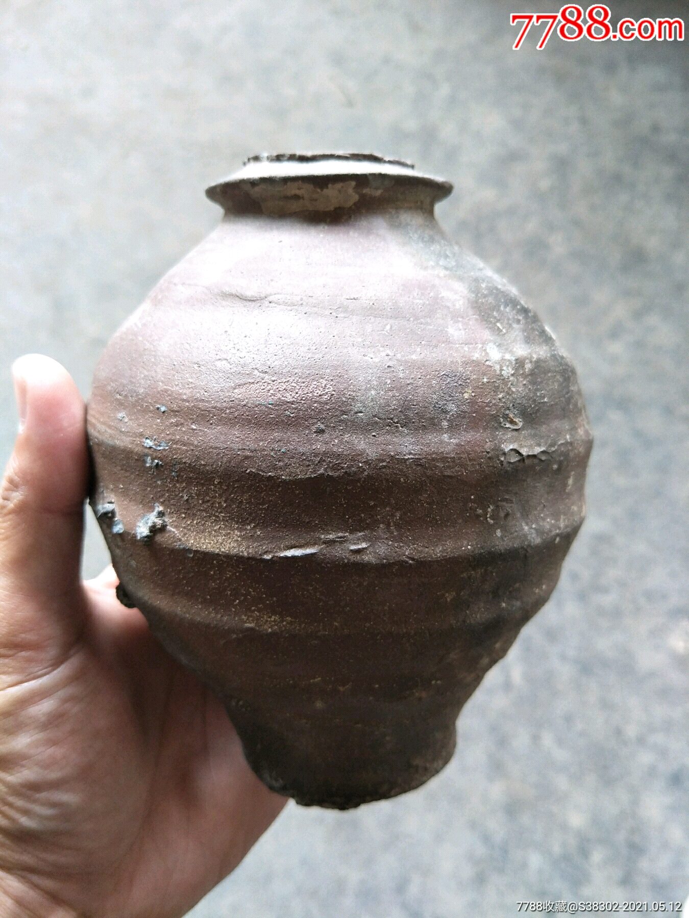 京杭大运河出品韩瓶陶瓶陶罐宋瓶临清运河古玩店万枚瓷片标本馆