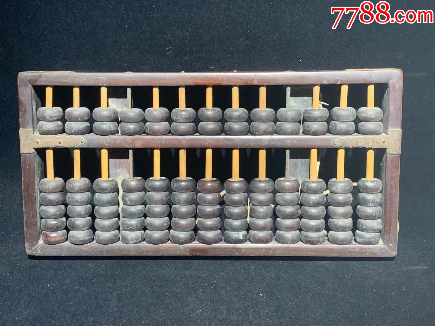 民国时期老算盘红木花梨木567收藏摆件a781