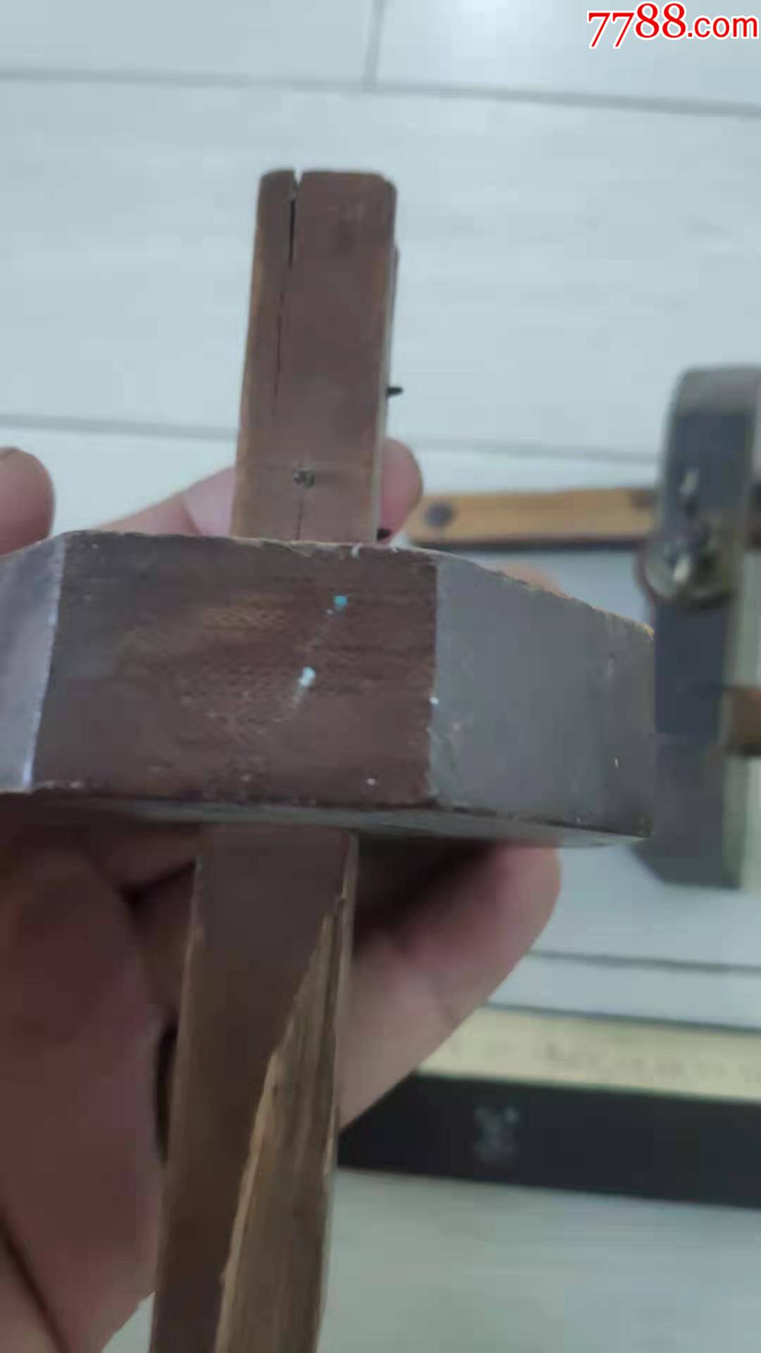 上世纪70-80年代老式木工工具一组刨子等工具2只电木.