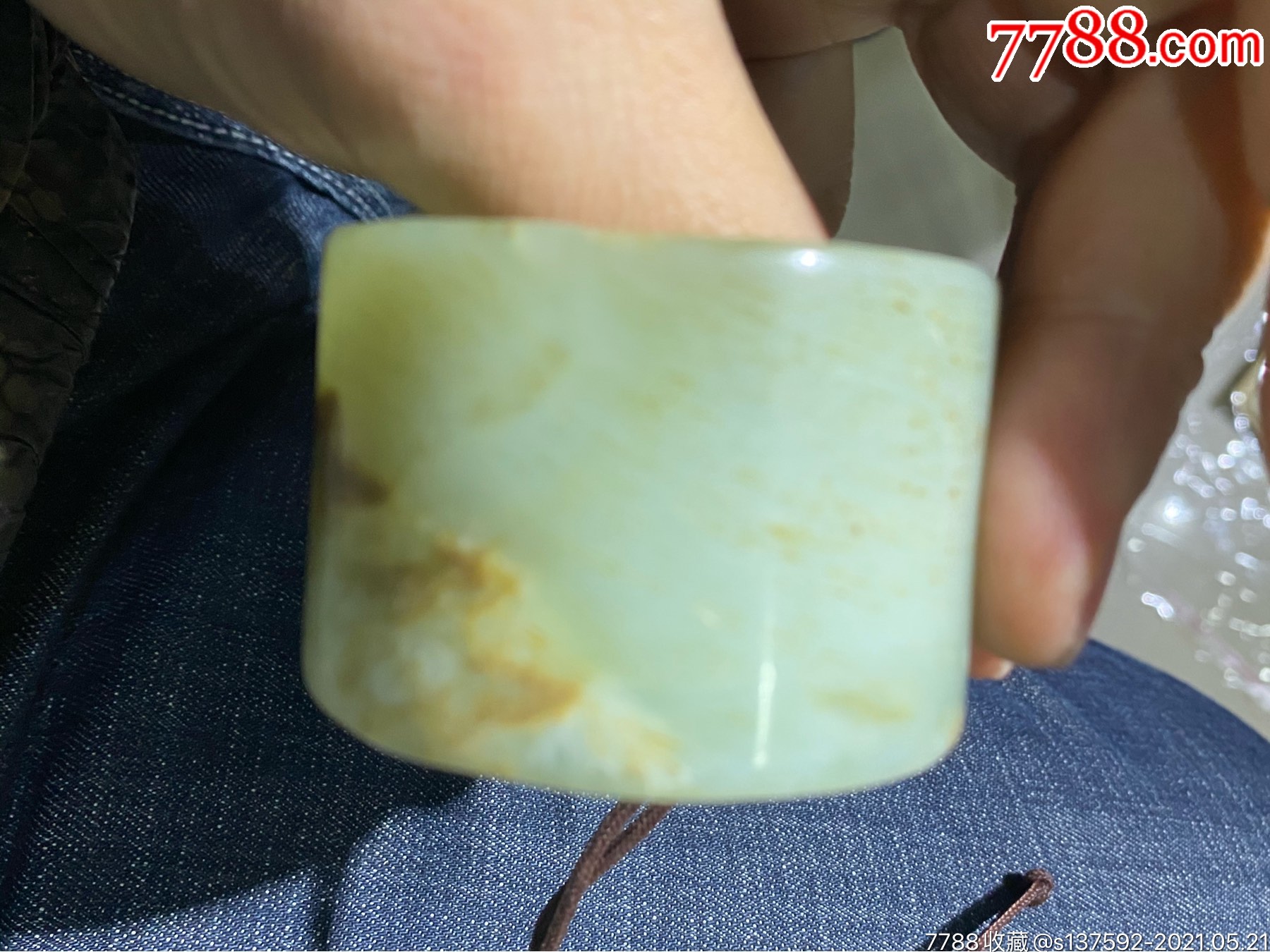 红山时期古玉,发箍