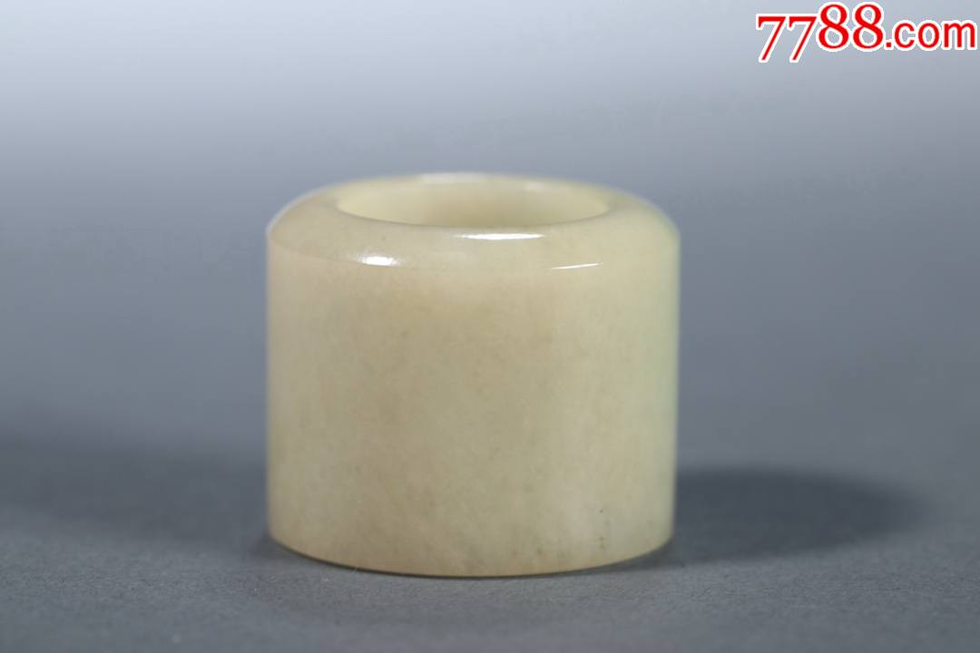 旧藏:清翡翠扳指