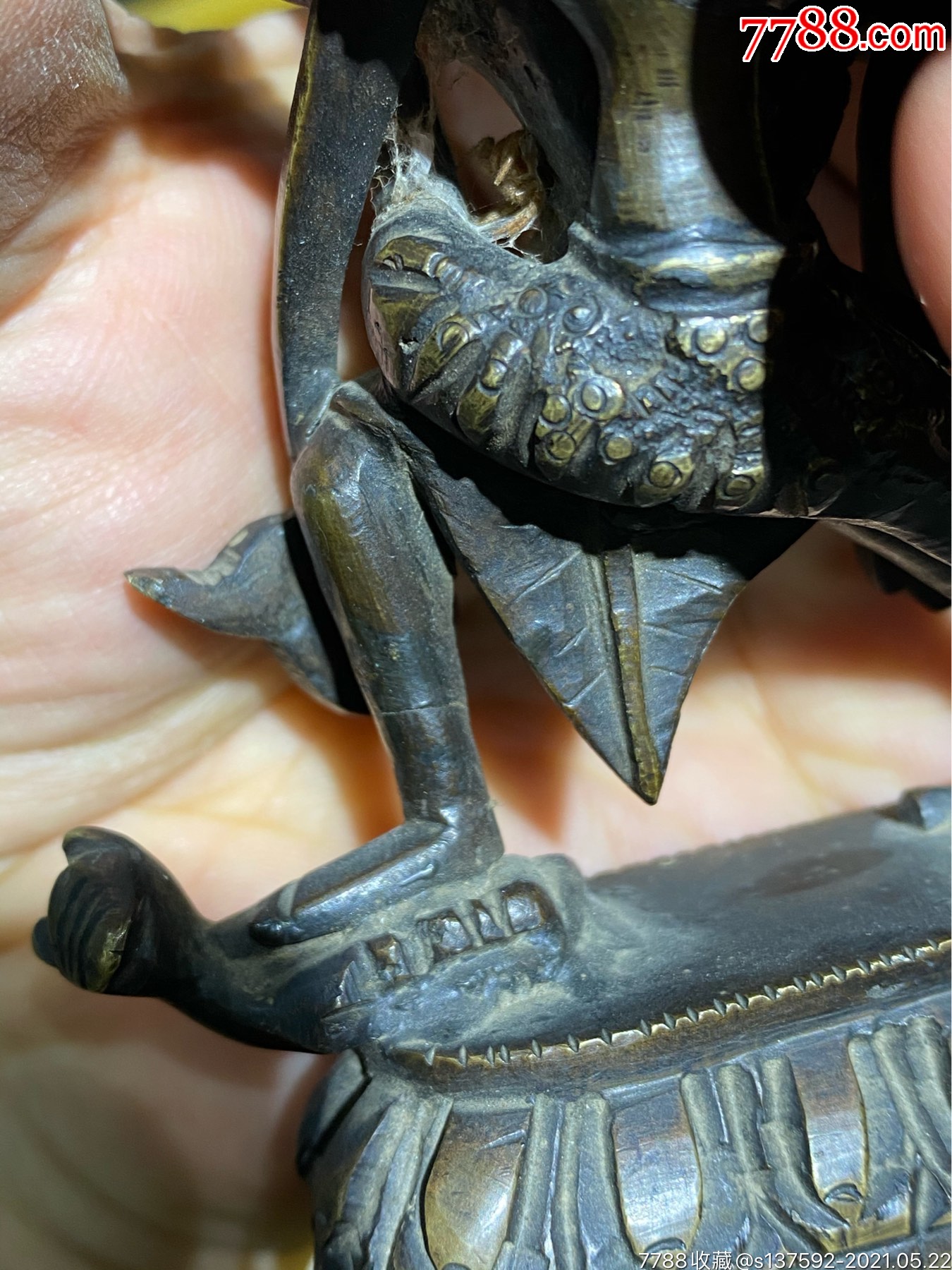 清末欢喜佛_铜像/铜佛像_第9张_7788铜器收藏