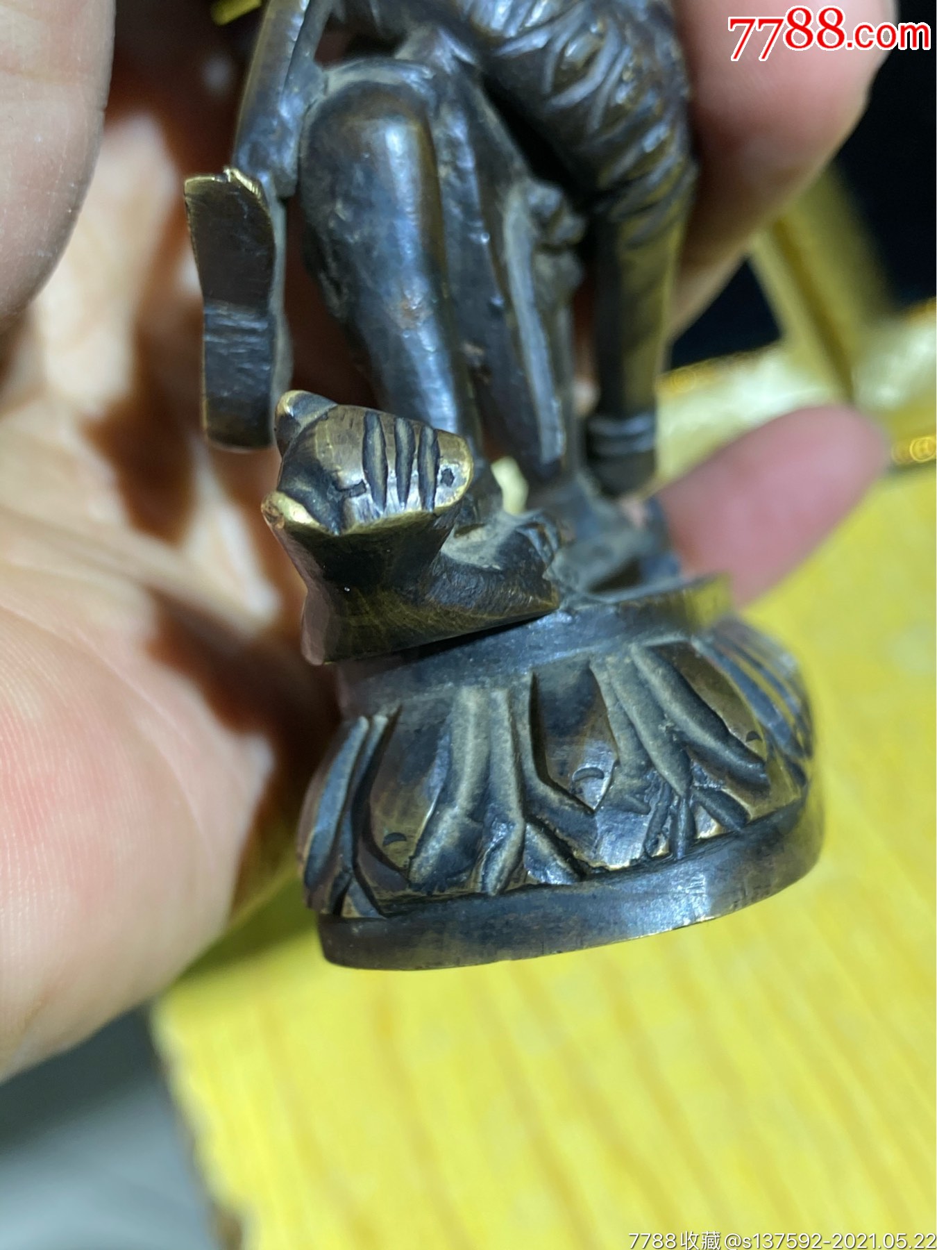 清末欢喜佛_铜像/铜佛像_第10张_7788铜器收藏