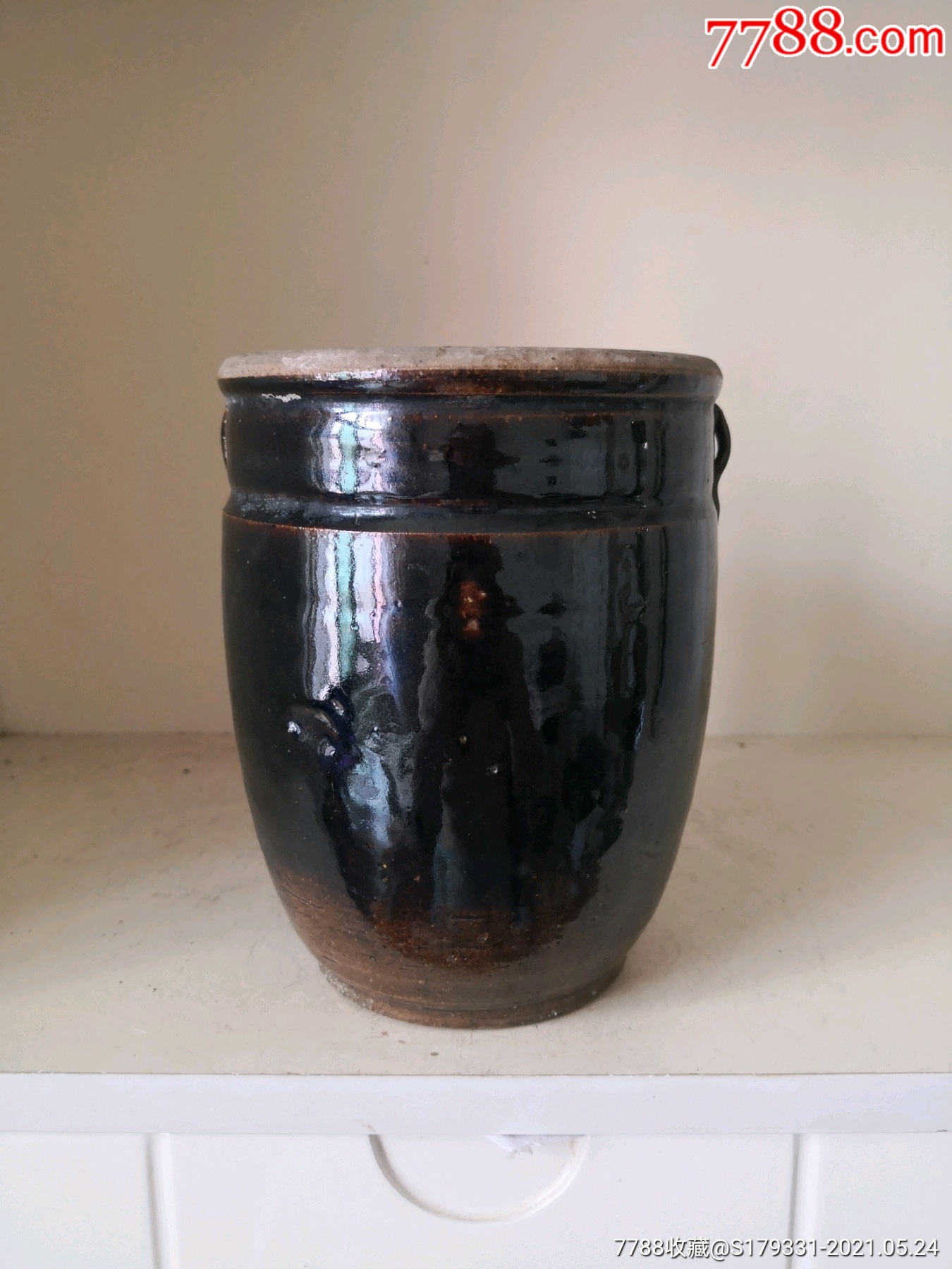 首页 零售 黑瓷/天目瓷 ></p></a>> 民国瓷罐子包老【货泉阁】 滚动鼠标滚轴