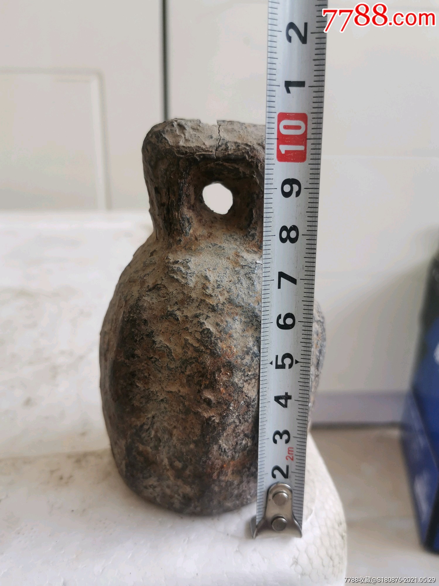 元明时期瓜棱铁秤砣