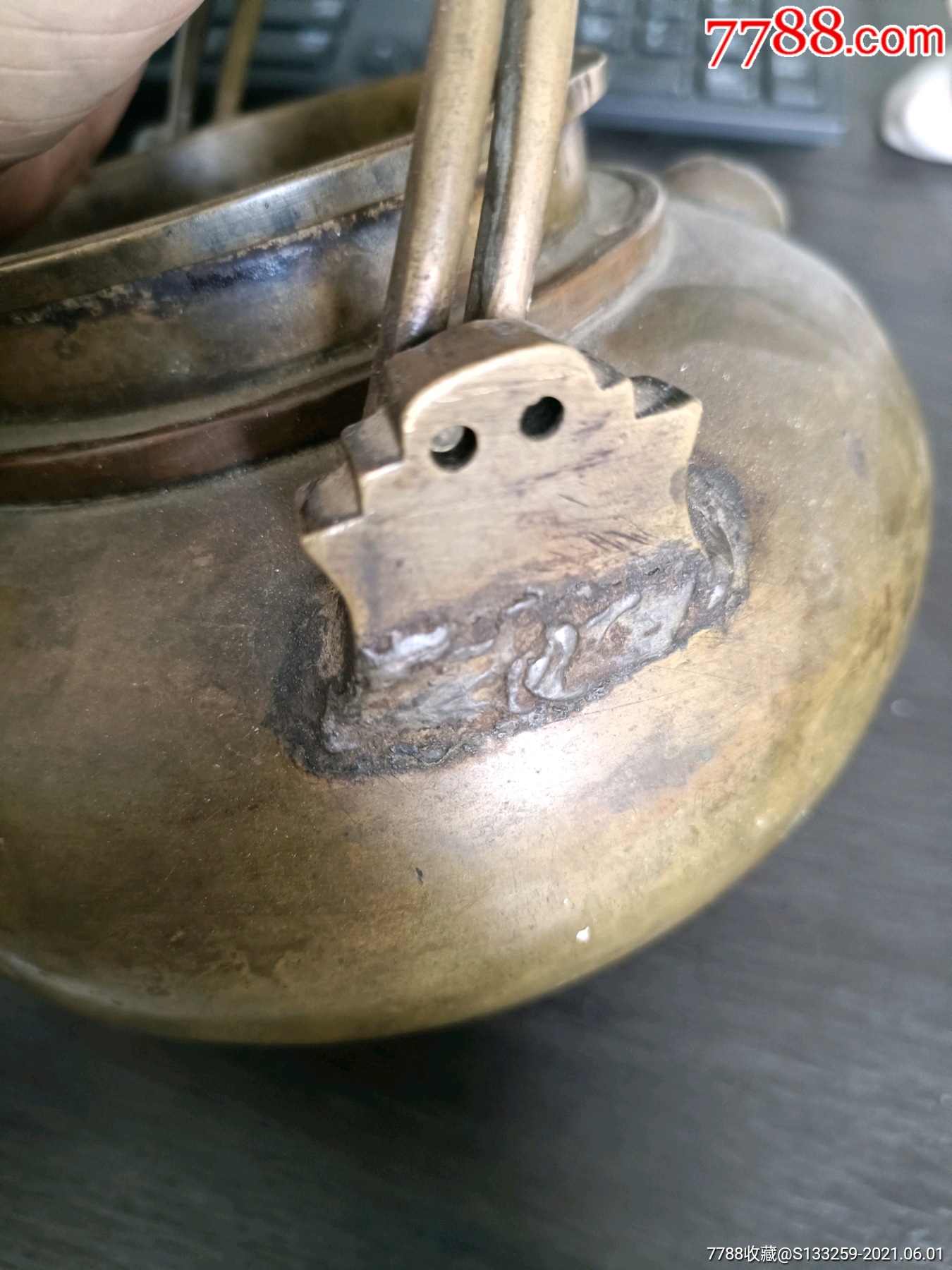 清代铜壶-价格:1800元-se80563706-铜壶/铜瓶-零售