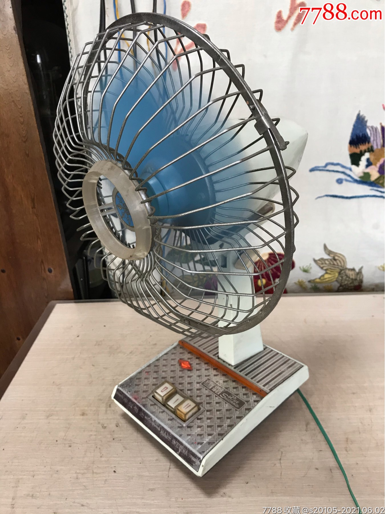 780年代台式电风扇_电风扇【舒展生活】_第1张_7788瓷器
