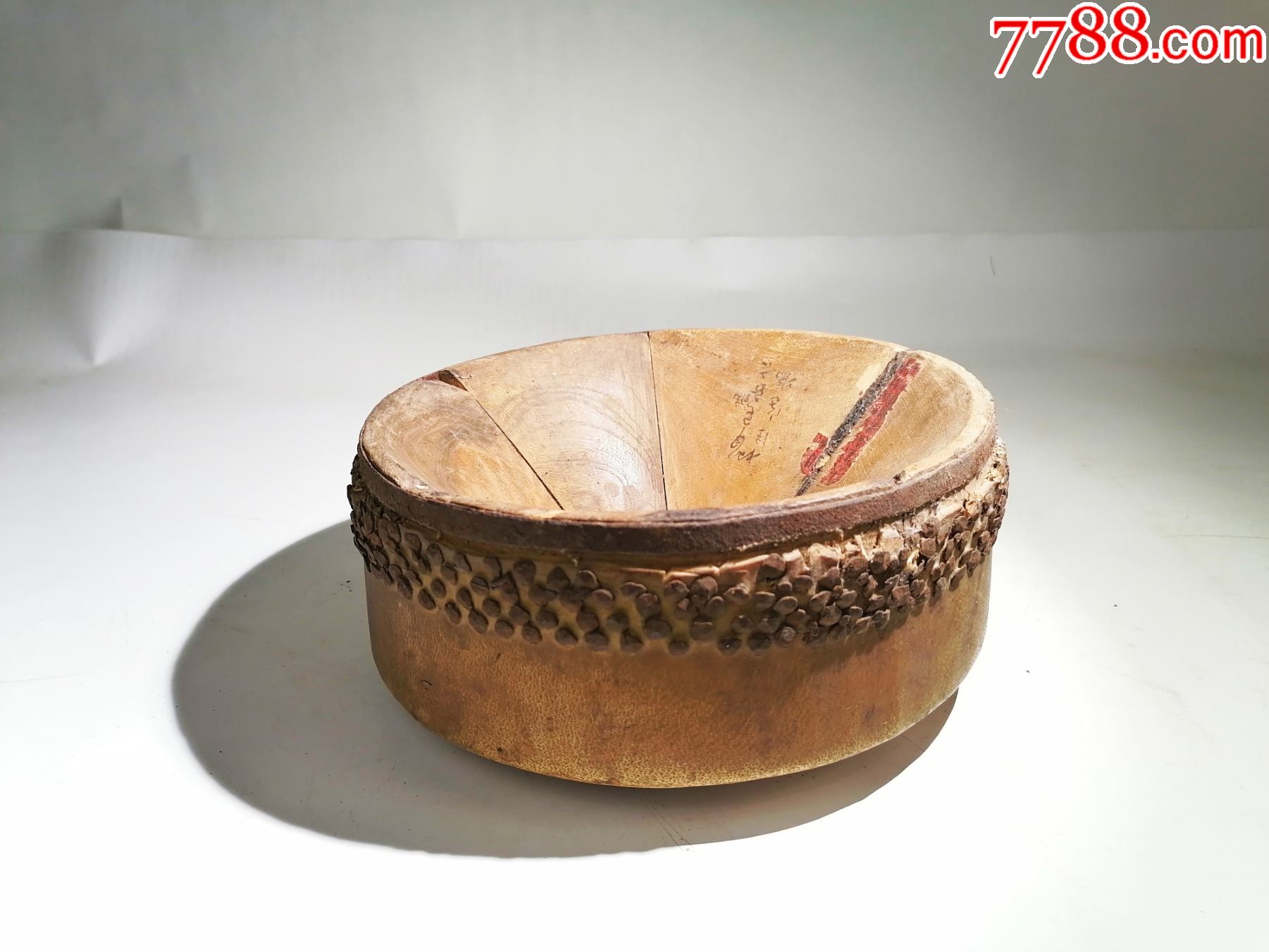 牛皮木鼓_八角鼓/腰鼓/鼓_第7张_7788老酒收藏