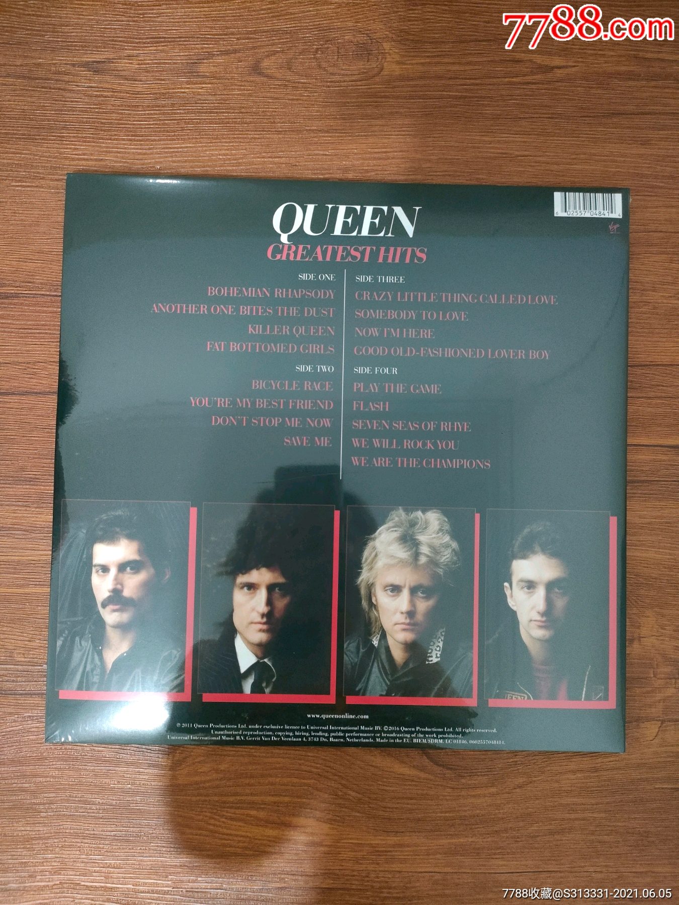 【现货】皇后乐队queengreatesthits精选正版黑胶唱片2l