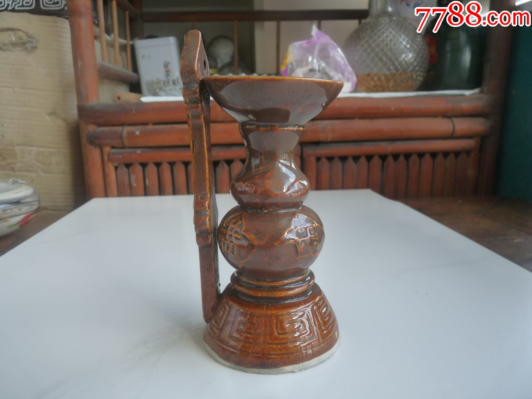 陶制金玉满堂油灯_其他陶器_第1张_7788瓷器