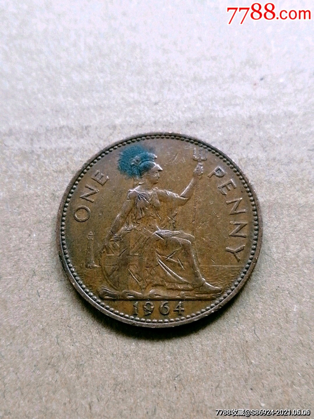 英国早期一便士(1964年)