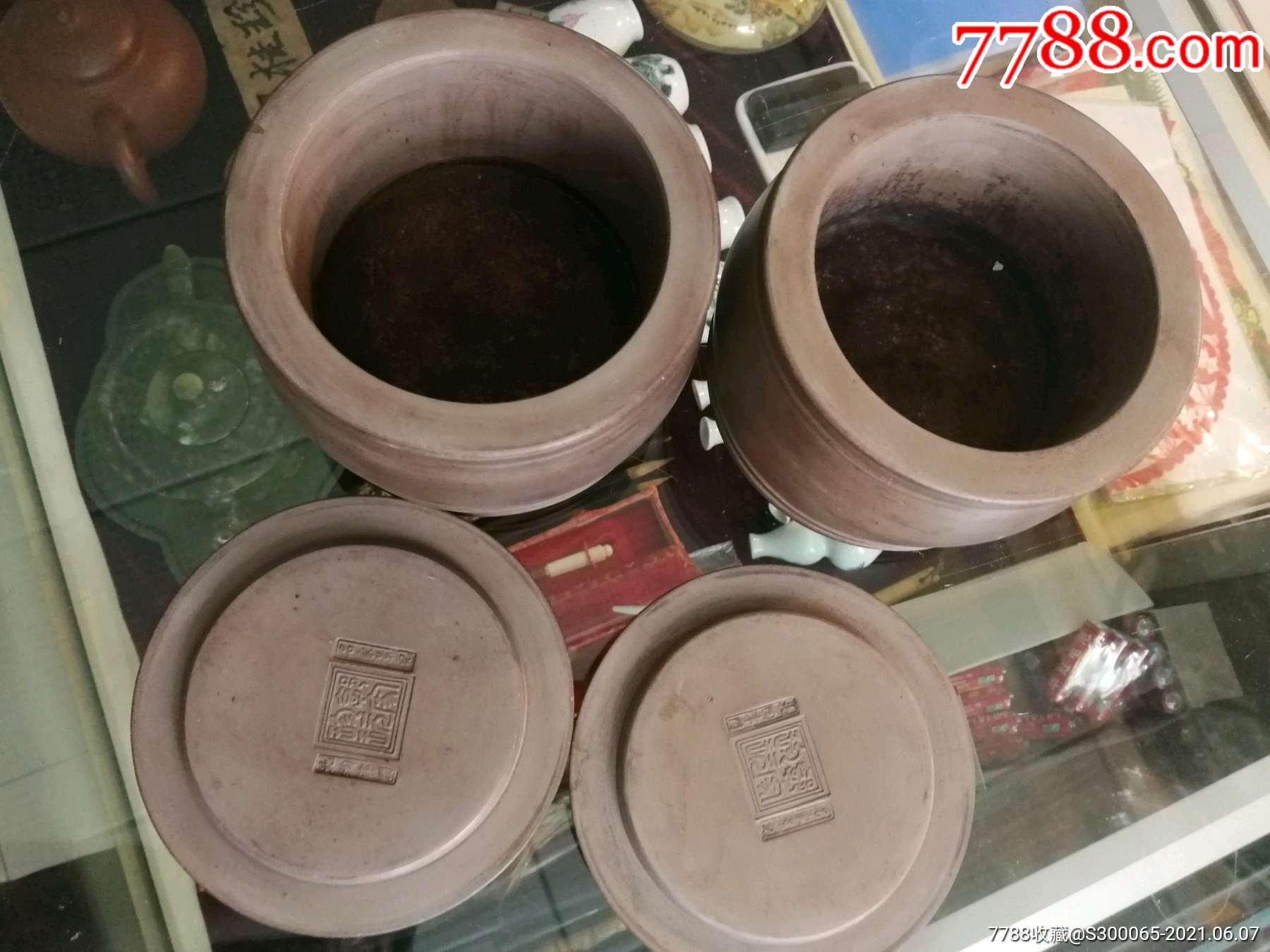名家蟋蟀罐一对-价格:500.0000元-se80694887-其他