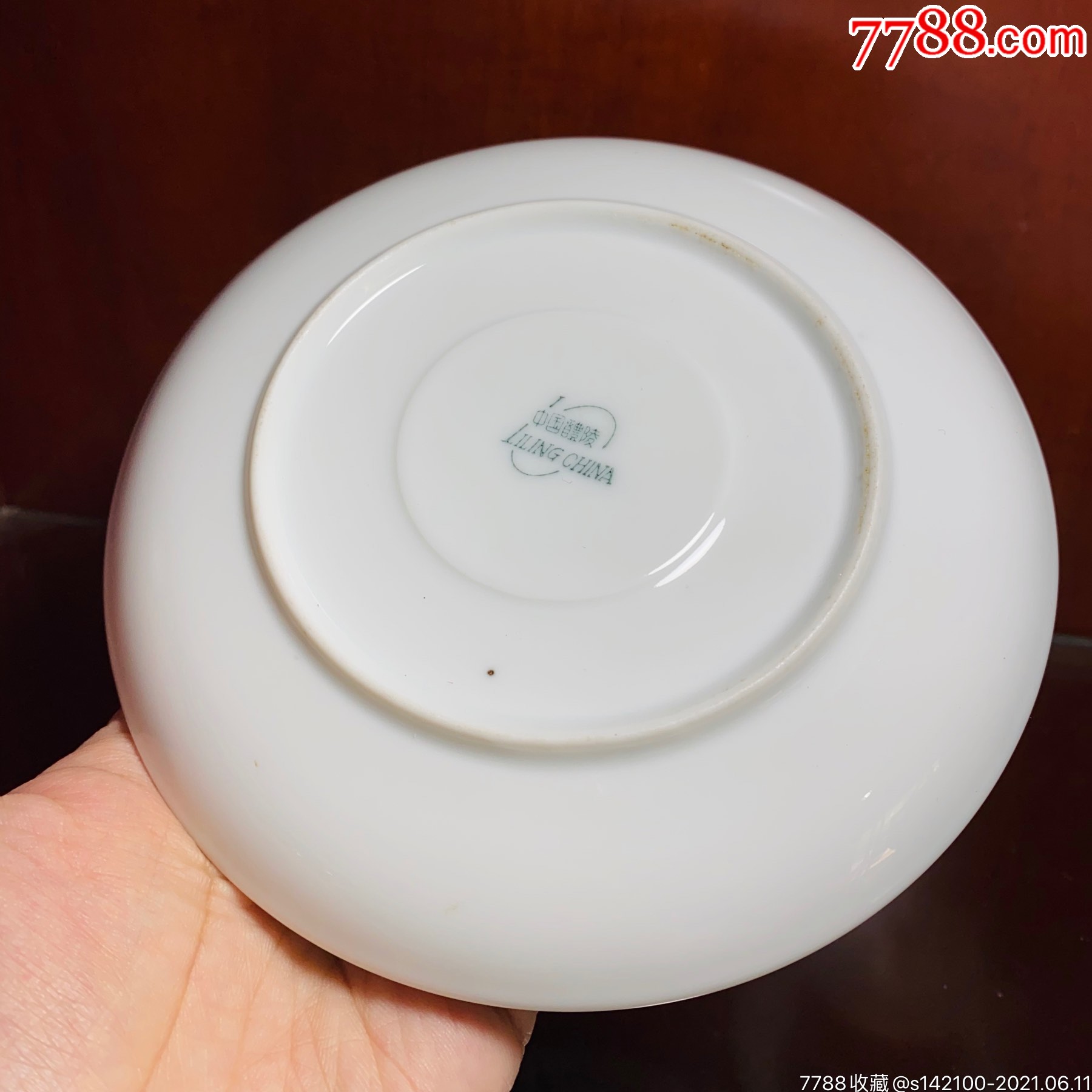 醴陵群力老瓷器釉下五彩大球泥杯碟包老保真收藏