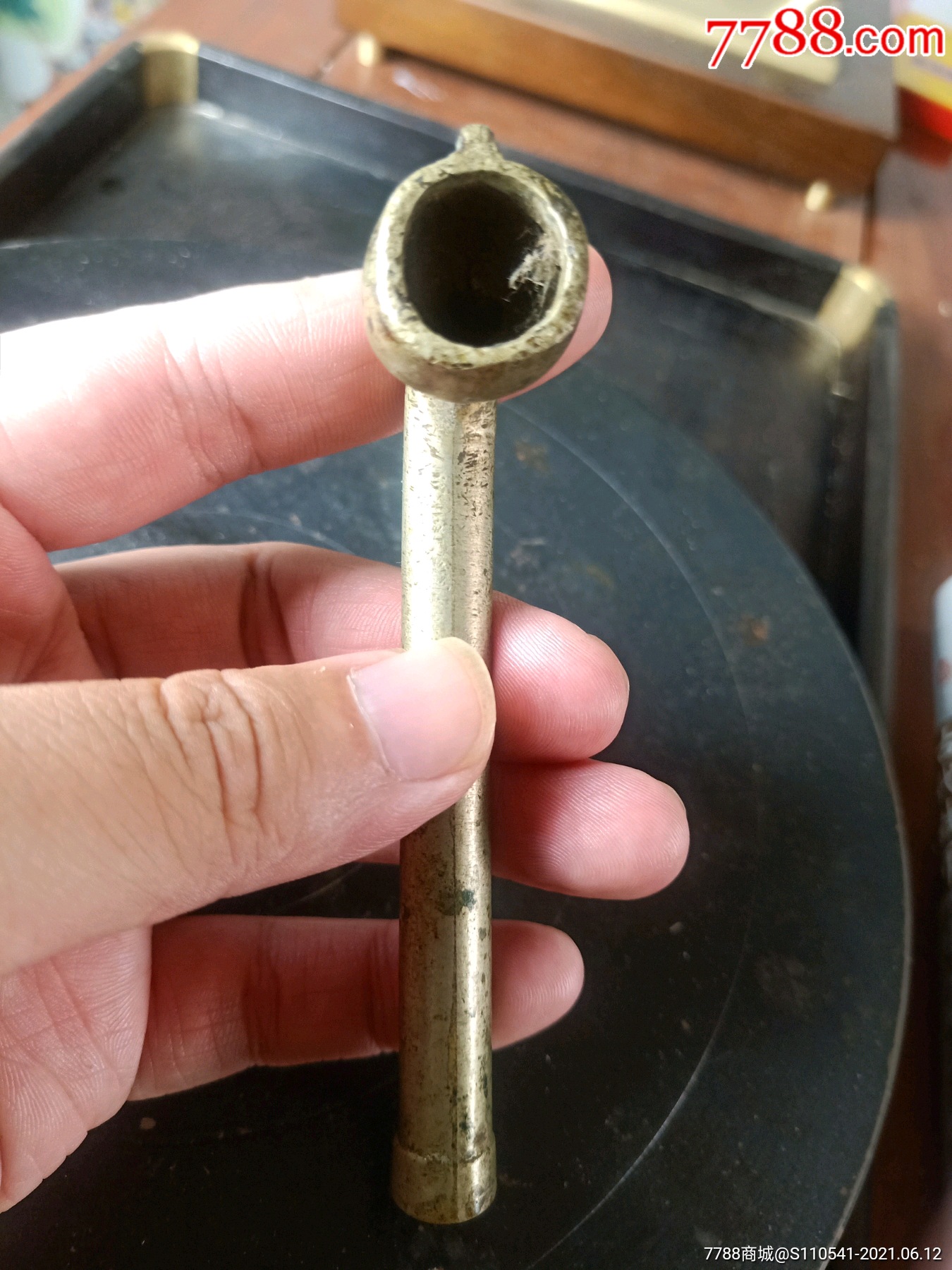 白铜烟锅_铜杂件_图片鉴赏_收藏价格_7788铜器收藏