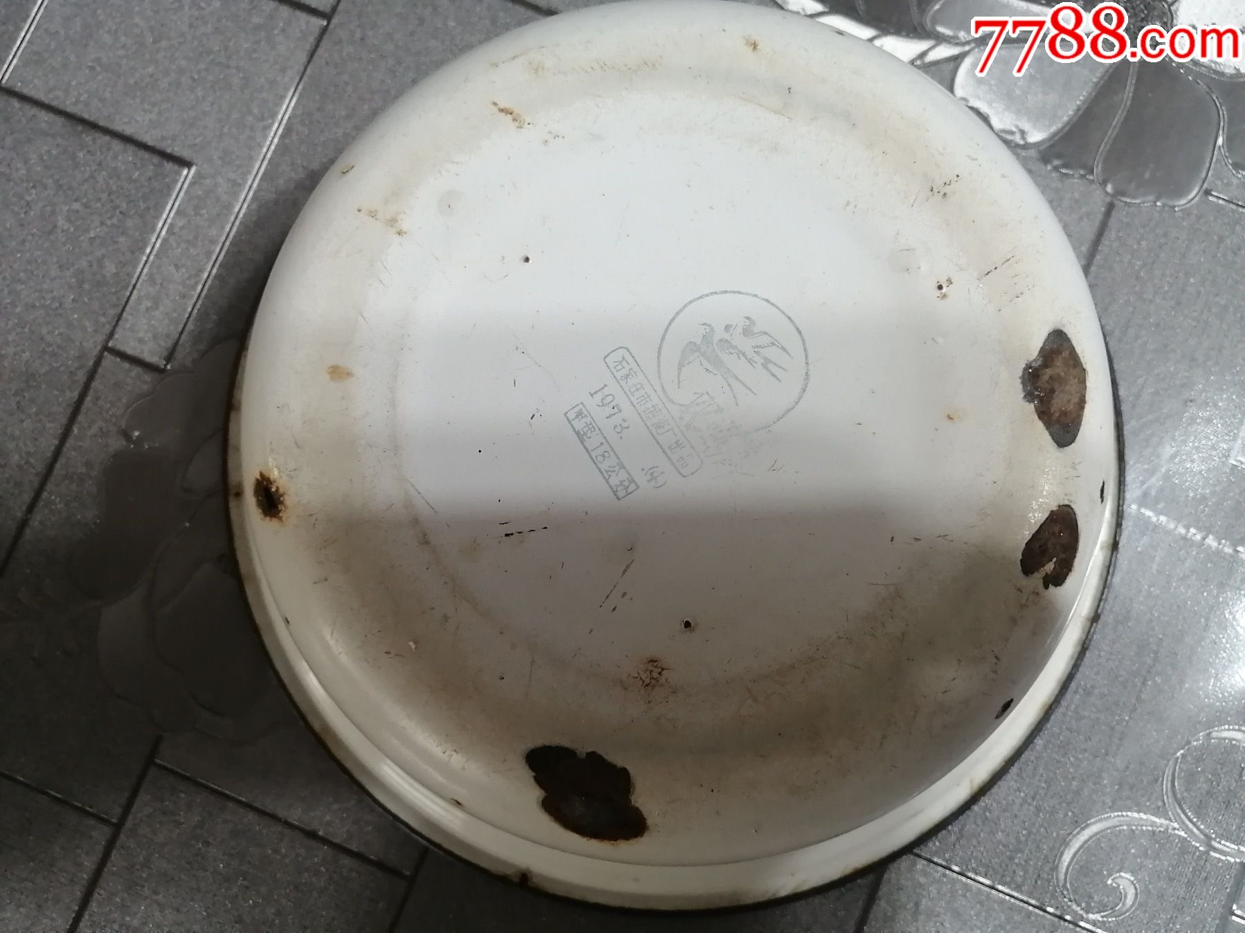 文革搪瓷盆._搪瓷_图片价格_收藏行情_7788集邮网