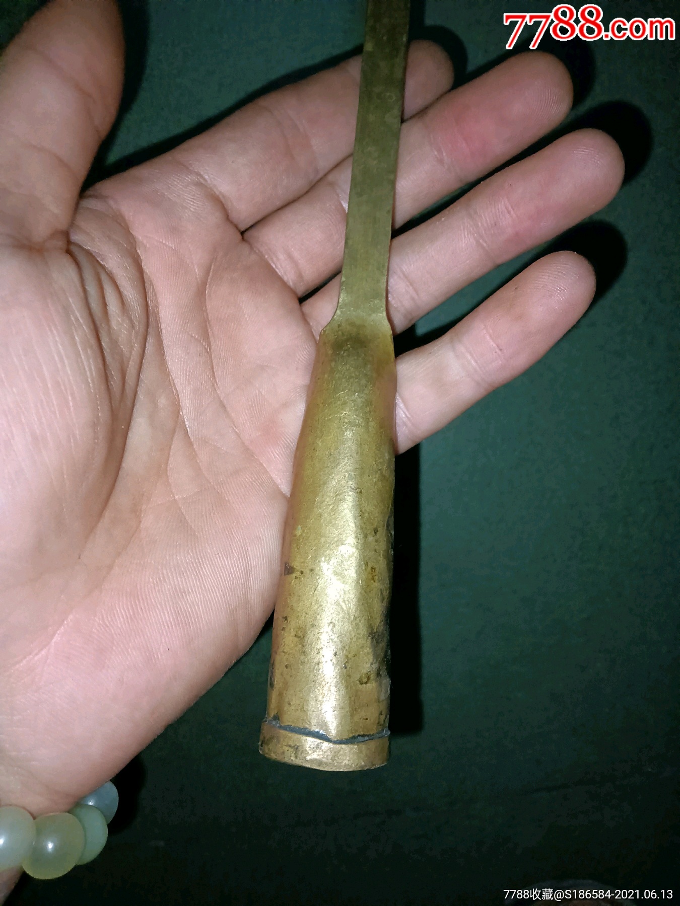 乡下收的老铜勺子