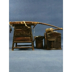 家具字画石雕木雕佛像香炉屏风银元瓷器民俗