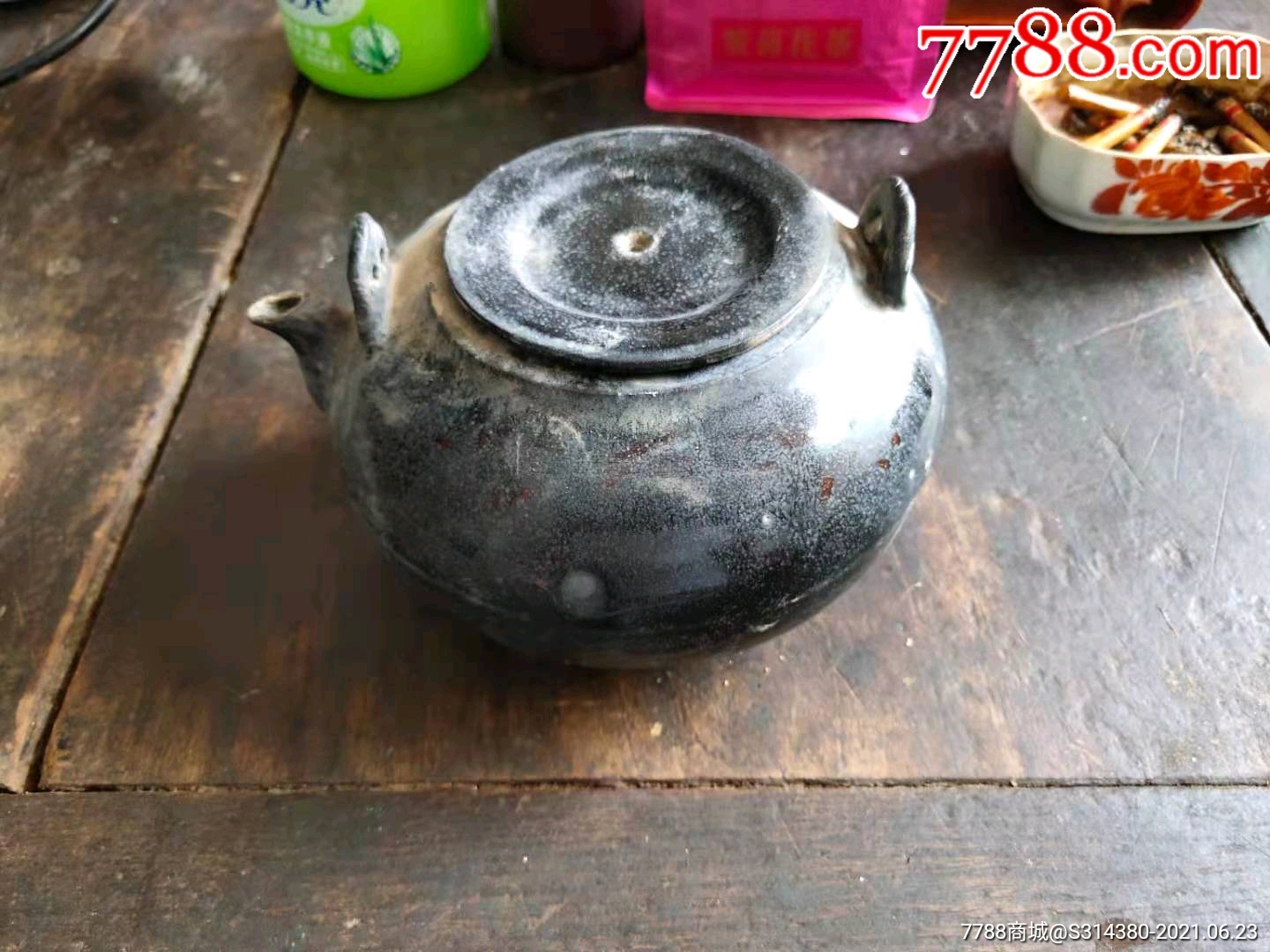 民国仿宋代黑釉壶_紫砂壶_第3张_7788钱币网