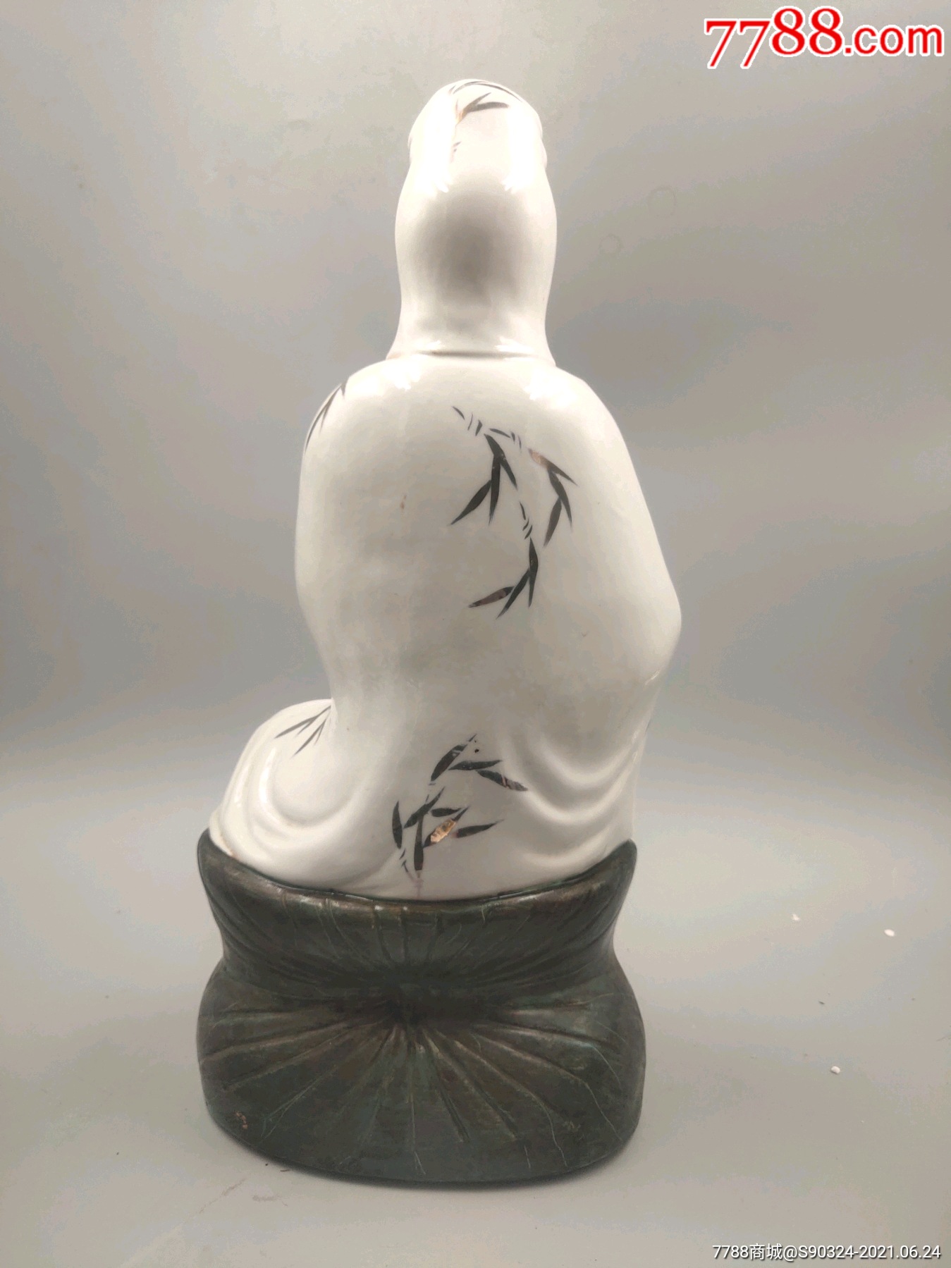 精美567景德镇雕塑瓷厂观音像