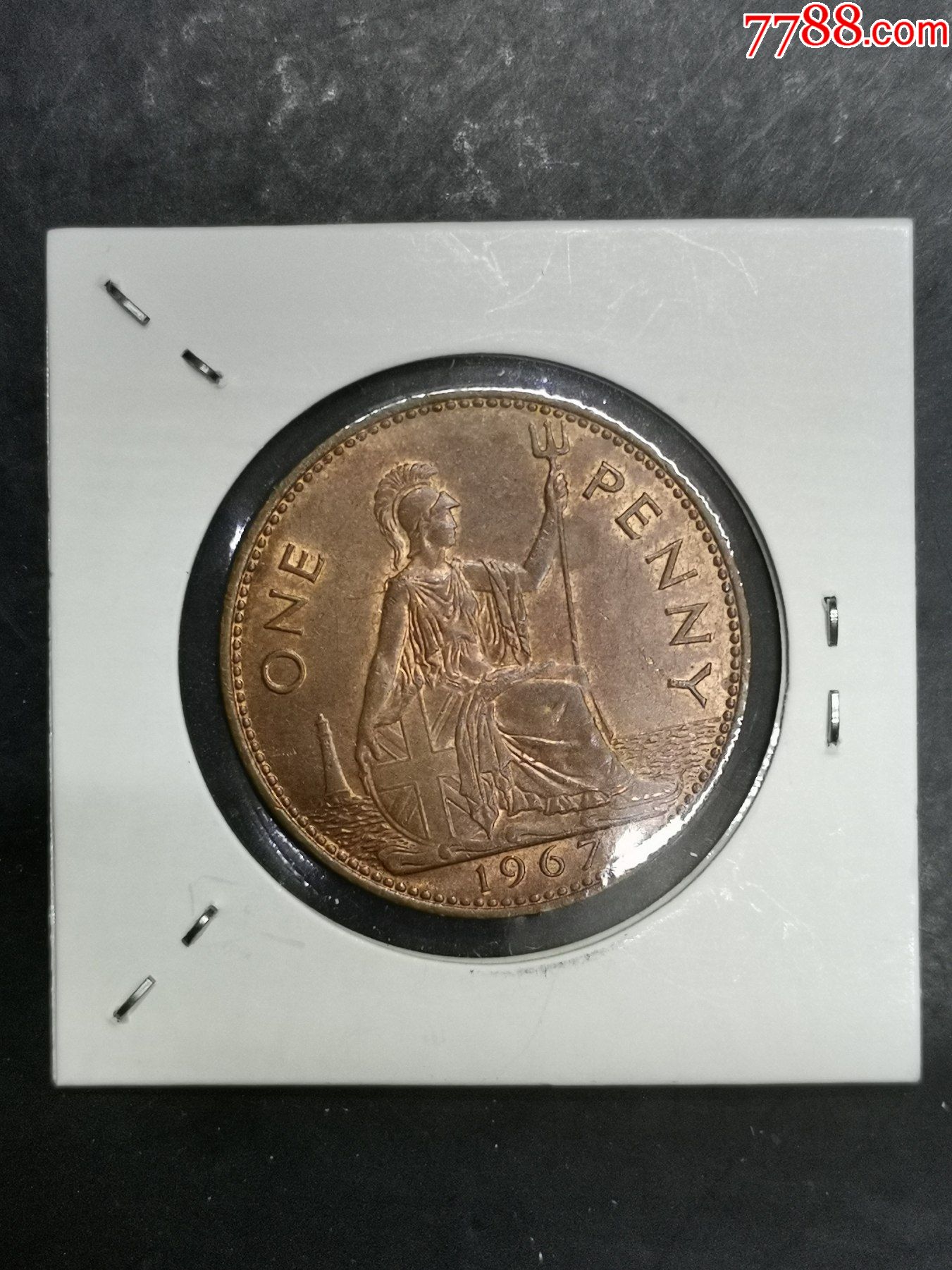 英国1967年1便士