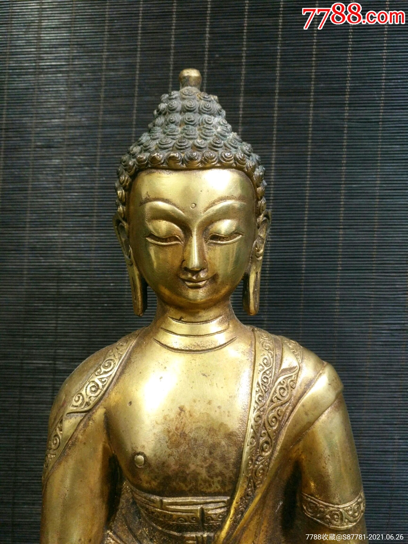 铜佛像药师佛