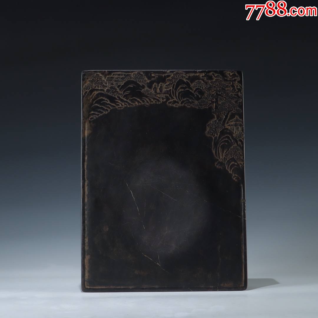 旧藏【老端石山水文房砚台】_价格12000元_第1张_7788收藏__收藏热线