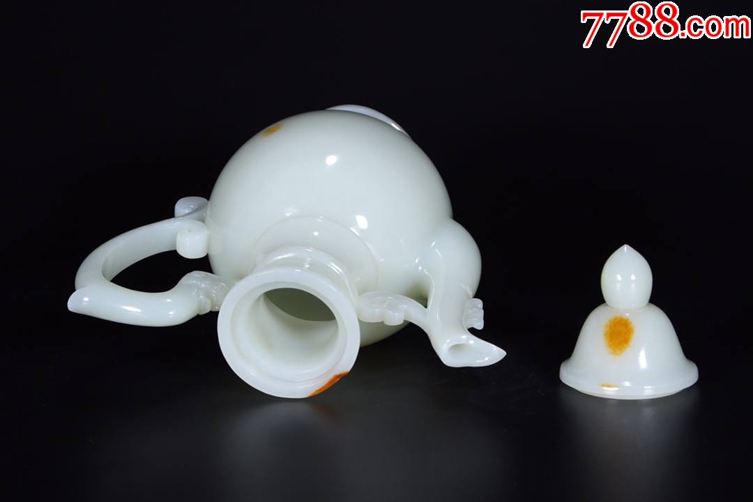 和田玉酒壶一套