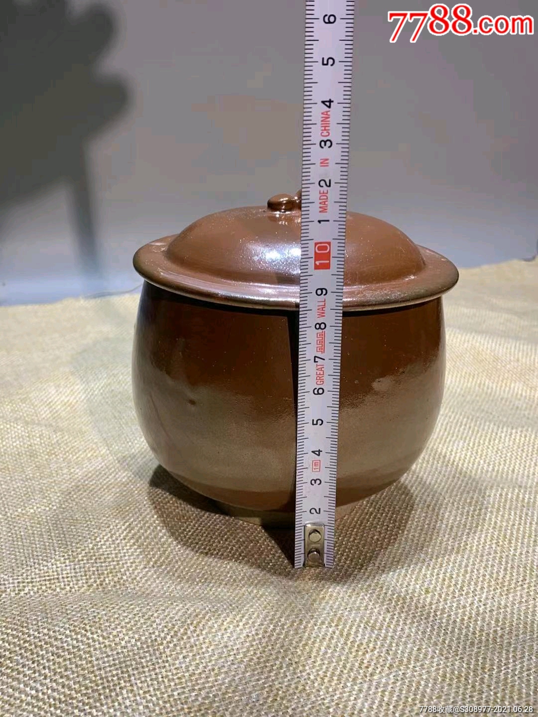 宋代紫金釉盖罐_紫釉瓷_第8张_7788瓷器
