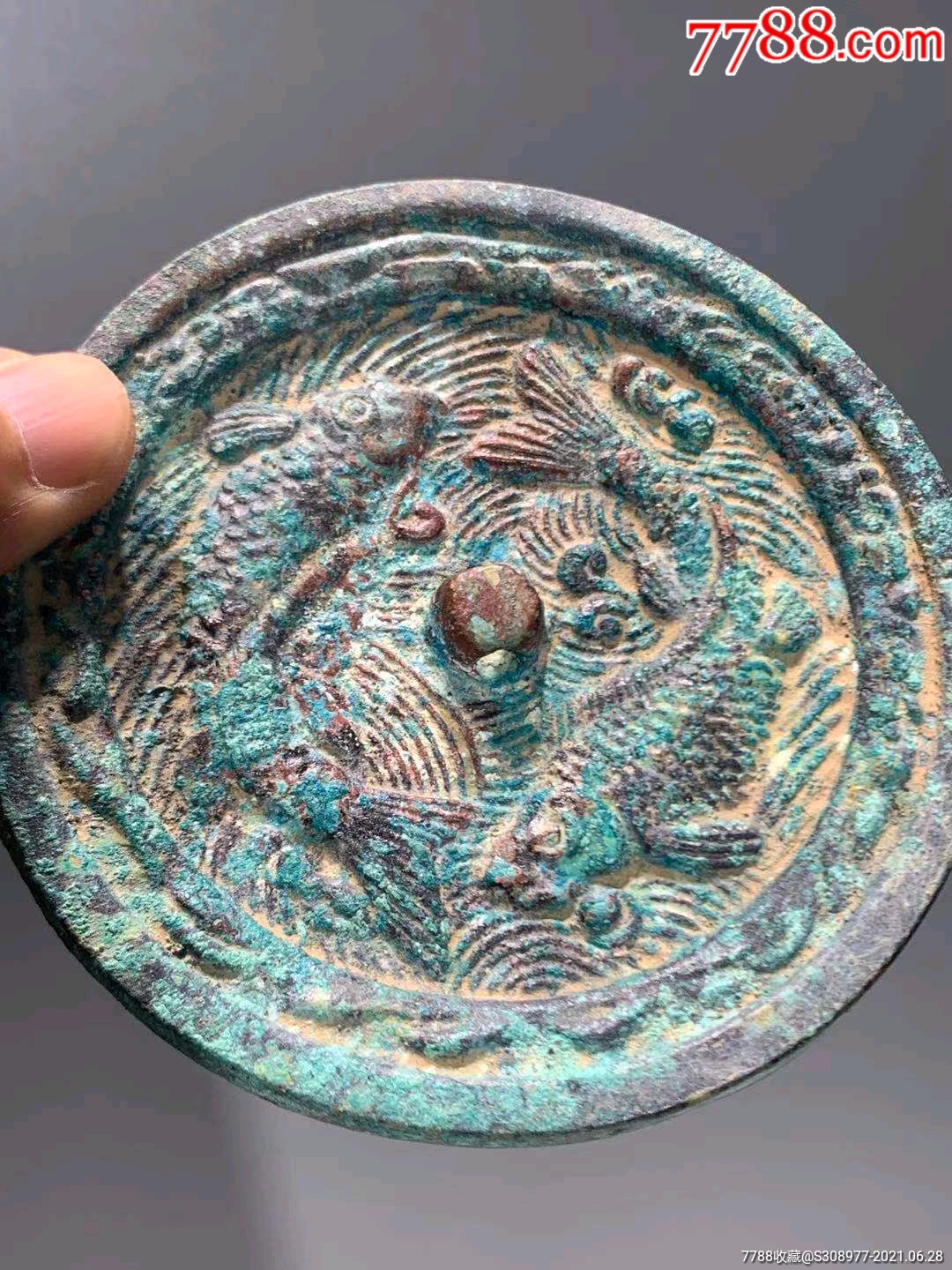 唐代铜镜-价格:1200.0000元-se81095885-铜镜-零售