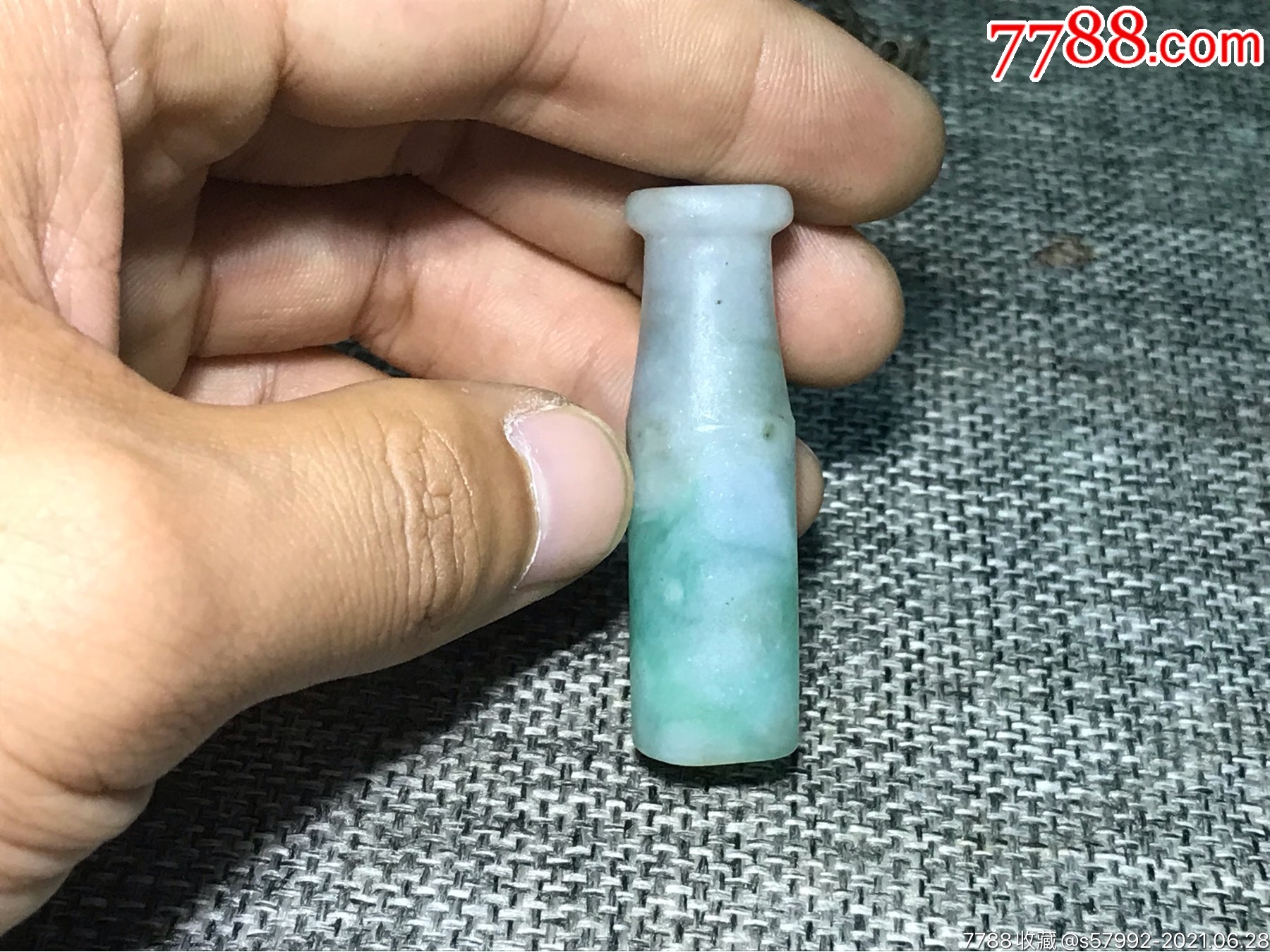 清代翡翠烟嘴-价格:300.0000元-se81104568-烟嘴-零售-7788烟酒茶牌
