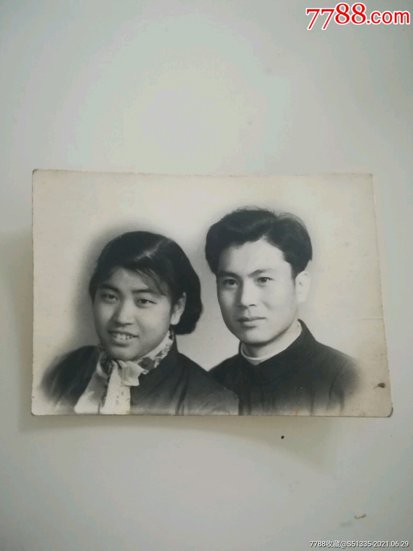 夫妻合影老照片_老照片_第1张_7788钱币网