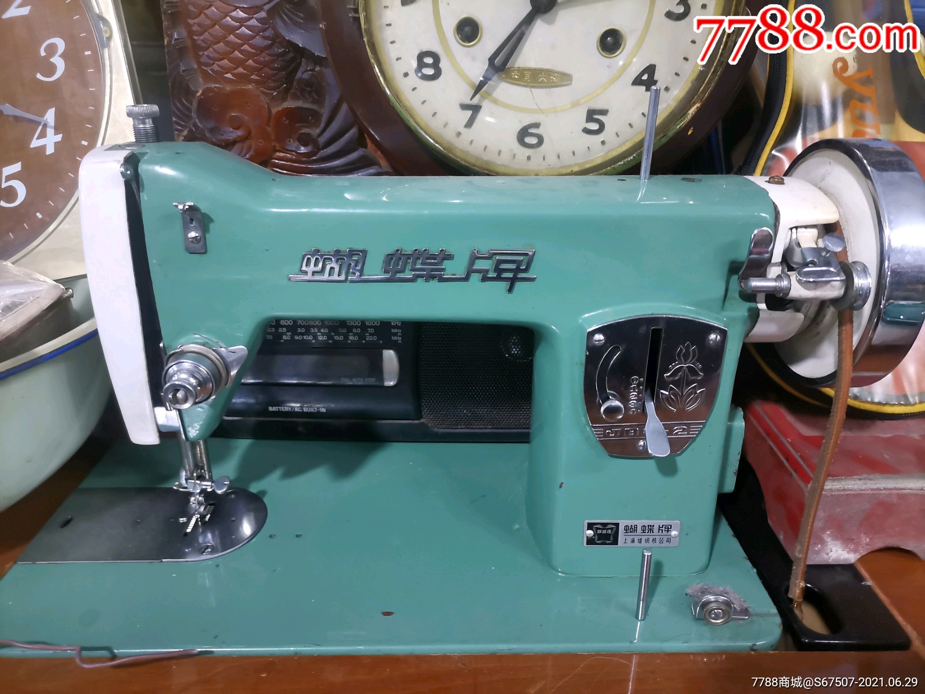 蝴蝶缝纫机-价格:188.0000元-se81125018-缝纫机-零售