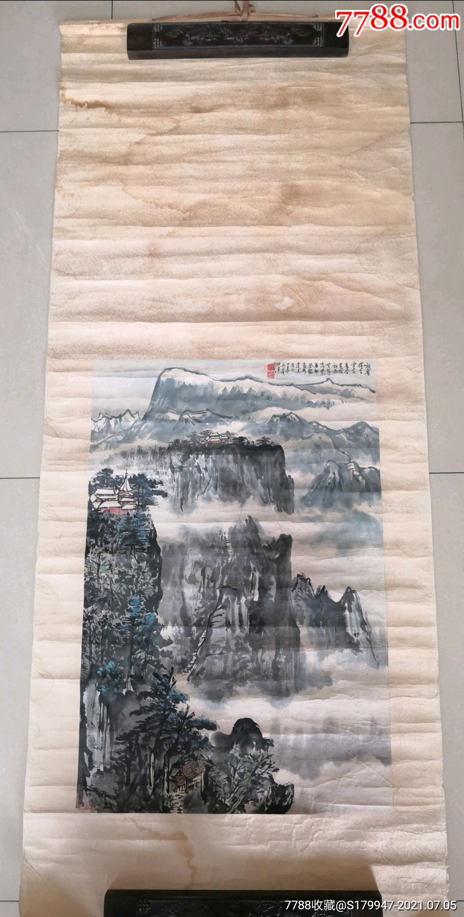 吴一峰84年山水作品_价格3000元_第1张_7788收藏__收藏热线