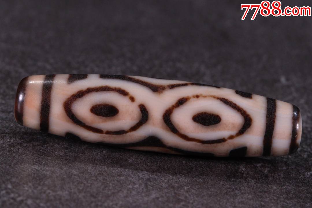 高年份藏传精品顶级至纯龙六眼天珠