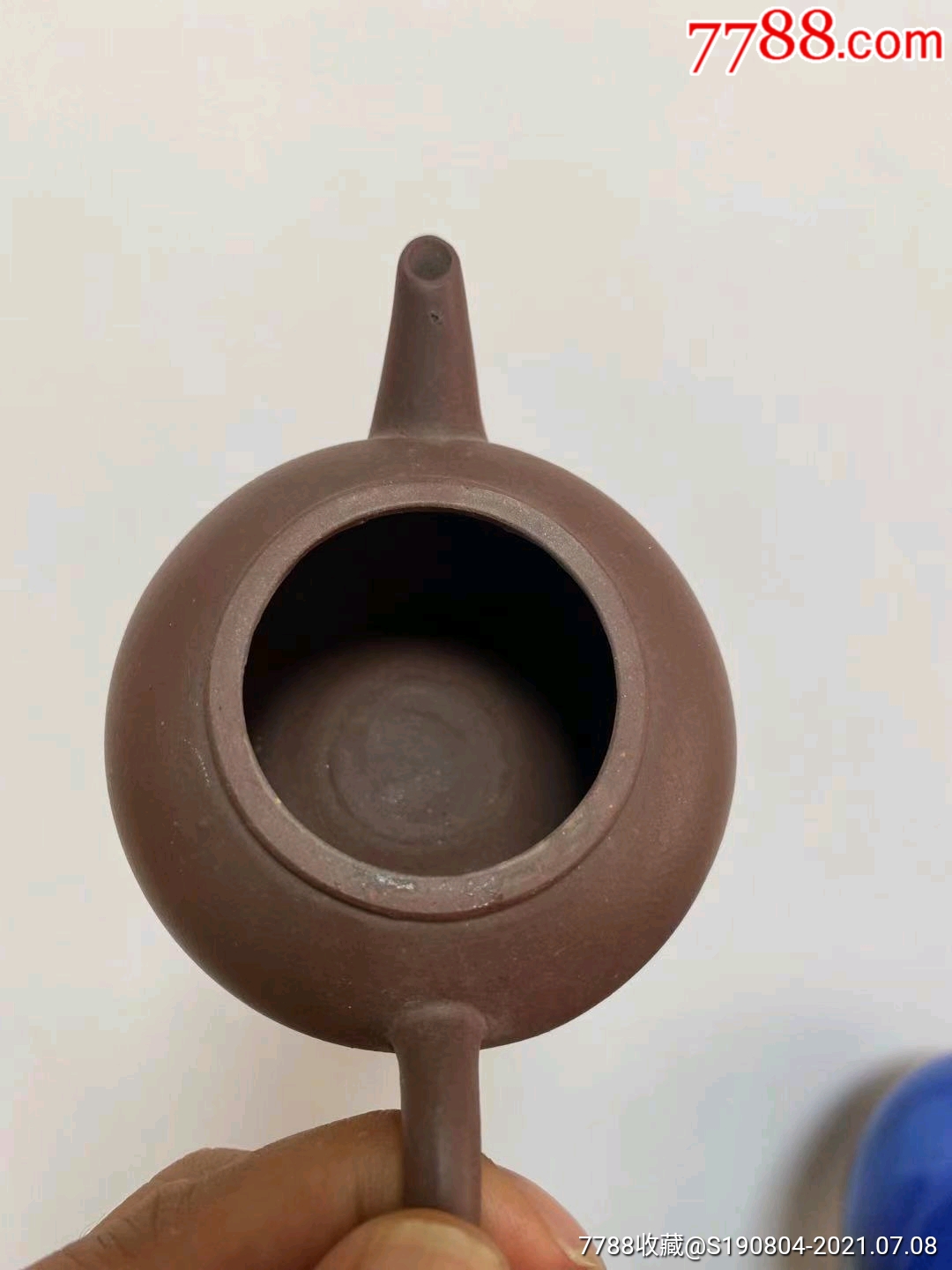 荆溪惠孟臣壶老紫砂水平壶