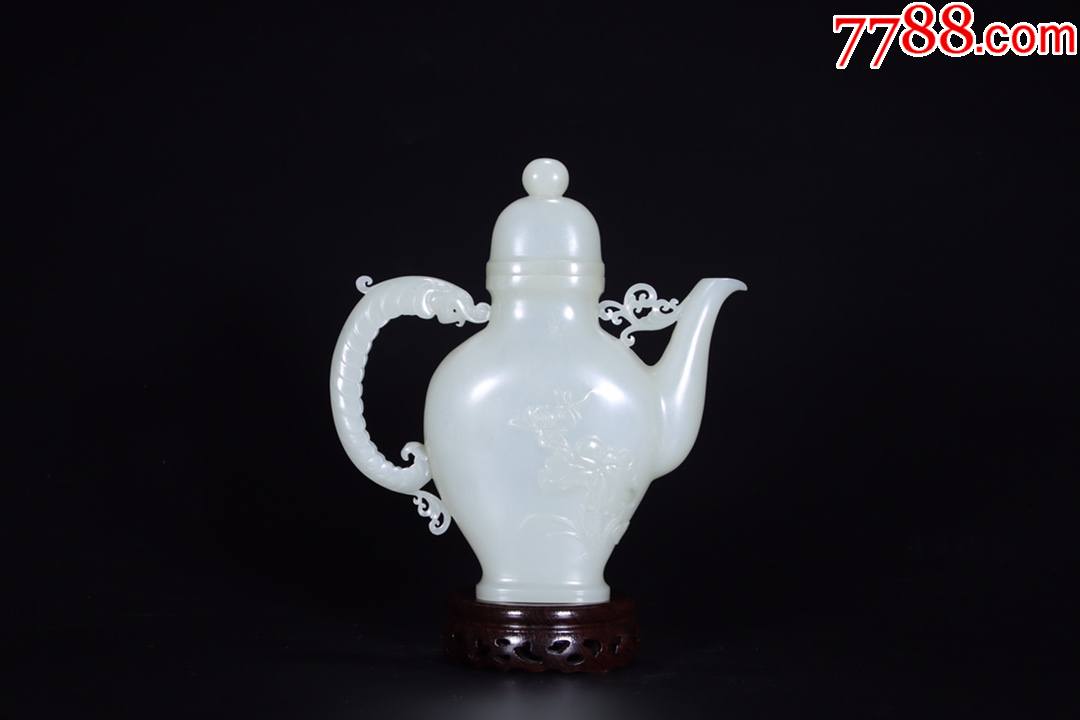 和田玉酒壶