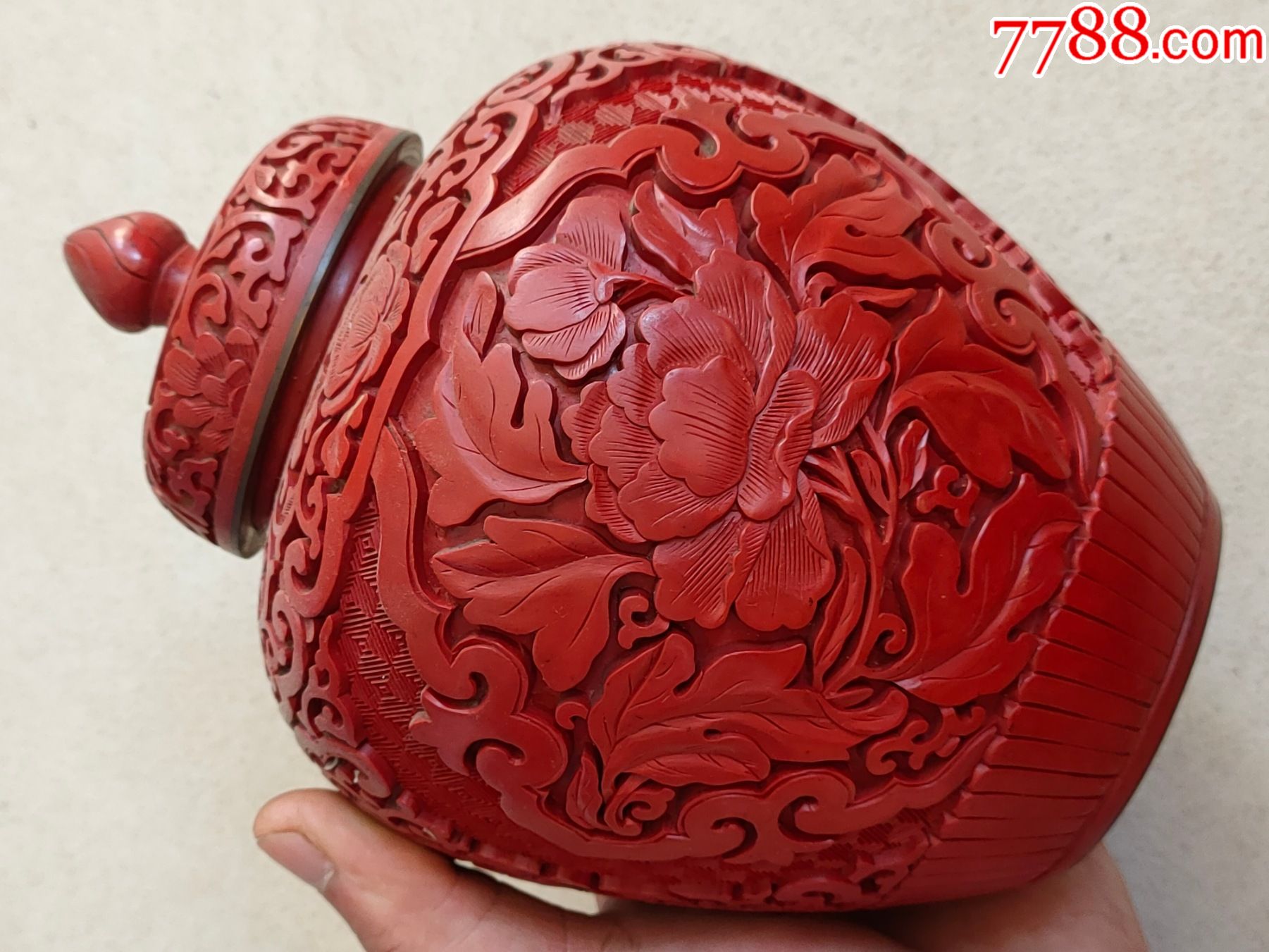 漆器剔红(铜胎)_价格2200元_第1张_7788收藏__收藏热线