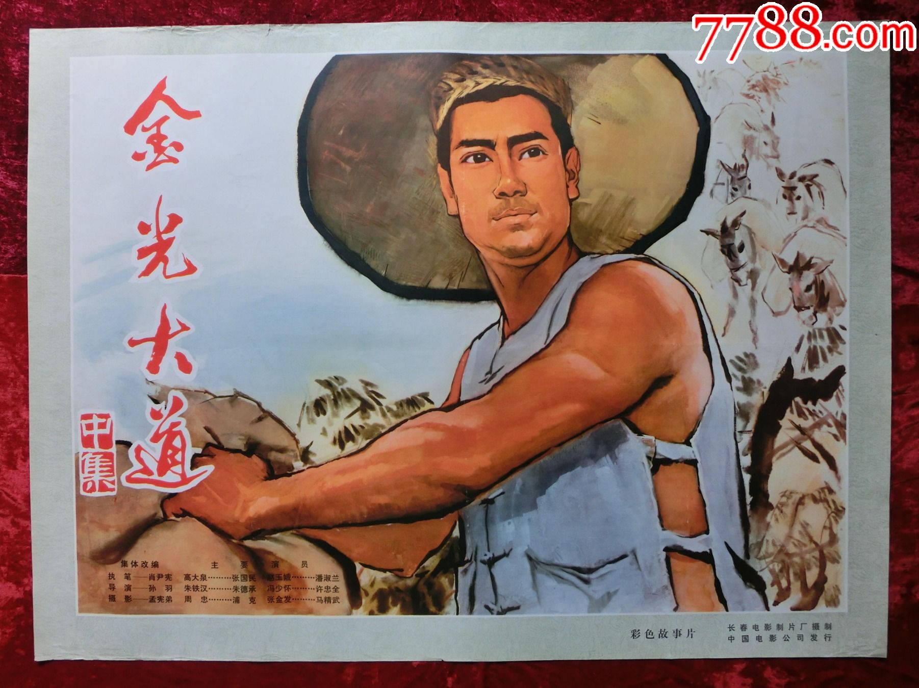 1开电影海报:金光大道(1975年)