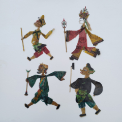 旧藏:【牛皮制西游记师徒四人皮影】(se81468627)_7788收藏__收藏热线